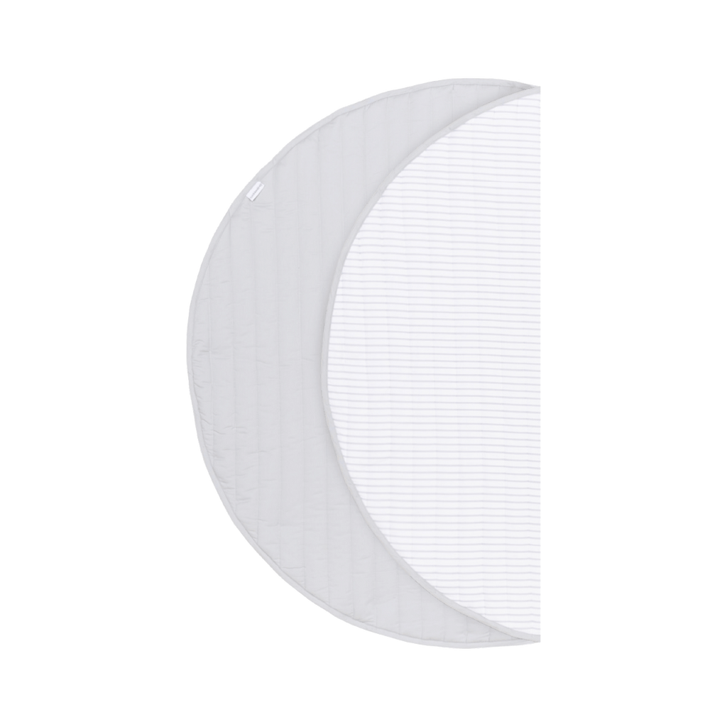 Toddlekind Snuggle Mat | Stripes - Stone | Playroom Avenue