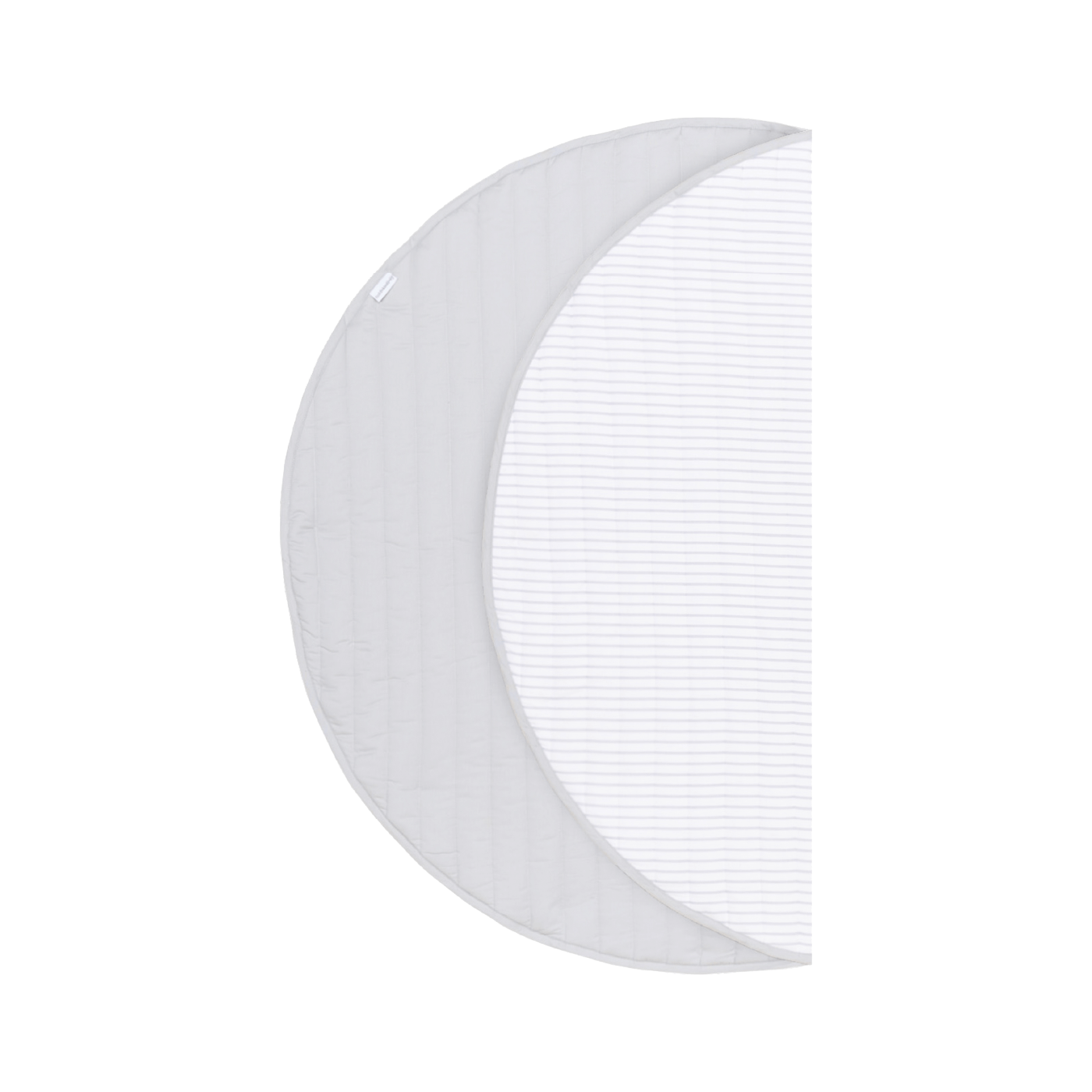 Toddlekind Snuggle Mat | Stripes - Stone | Playroom Avenue