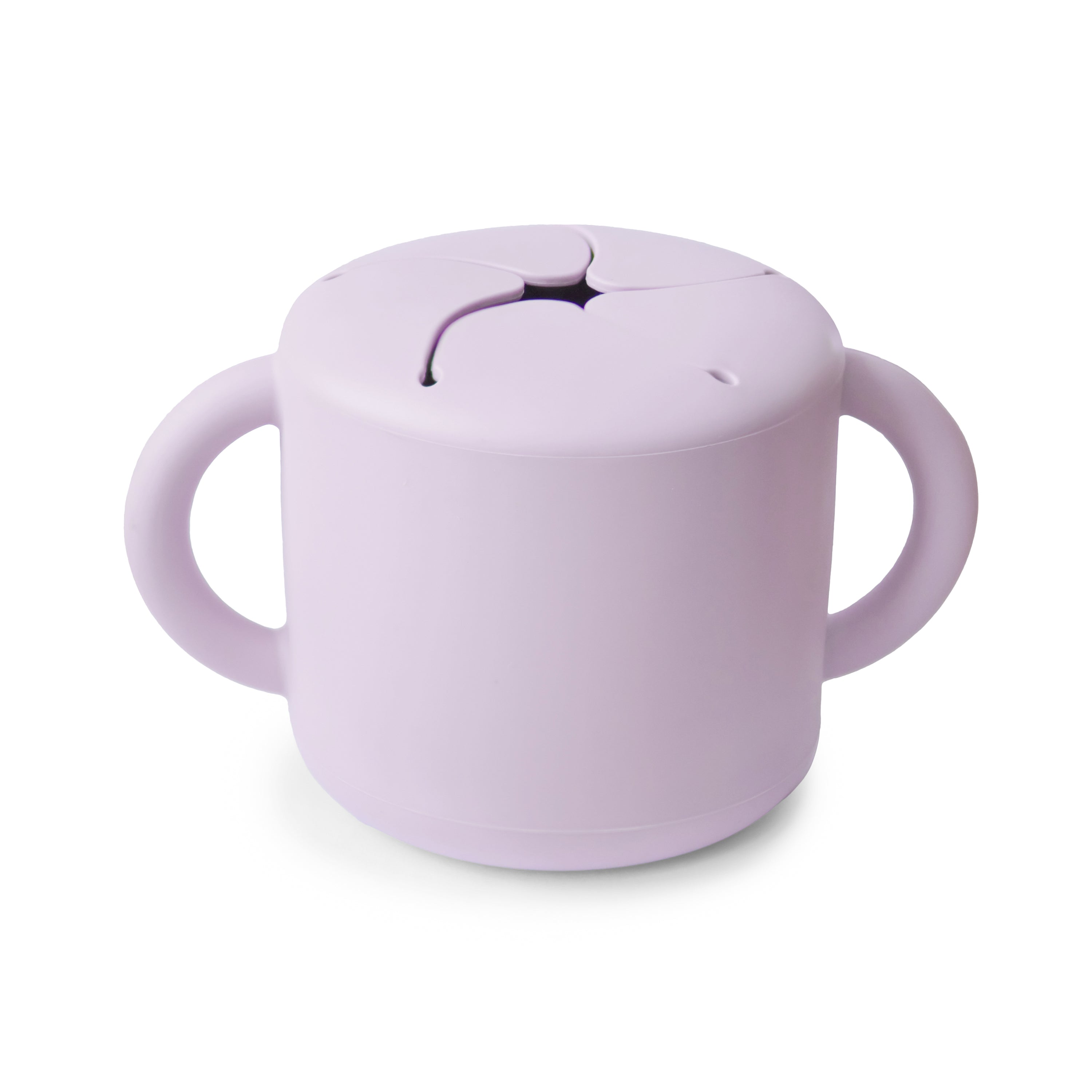 Mushie Snack Cup Soft Lilac | Playroom Avenue