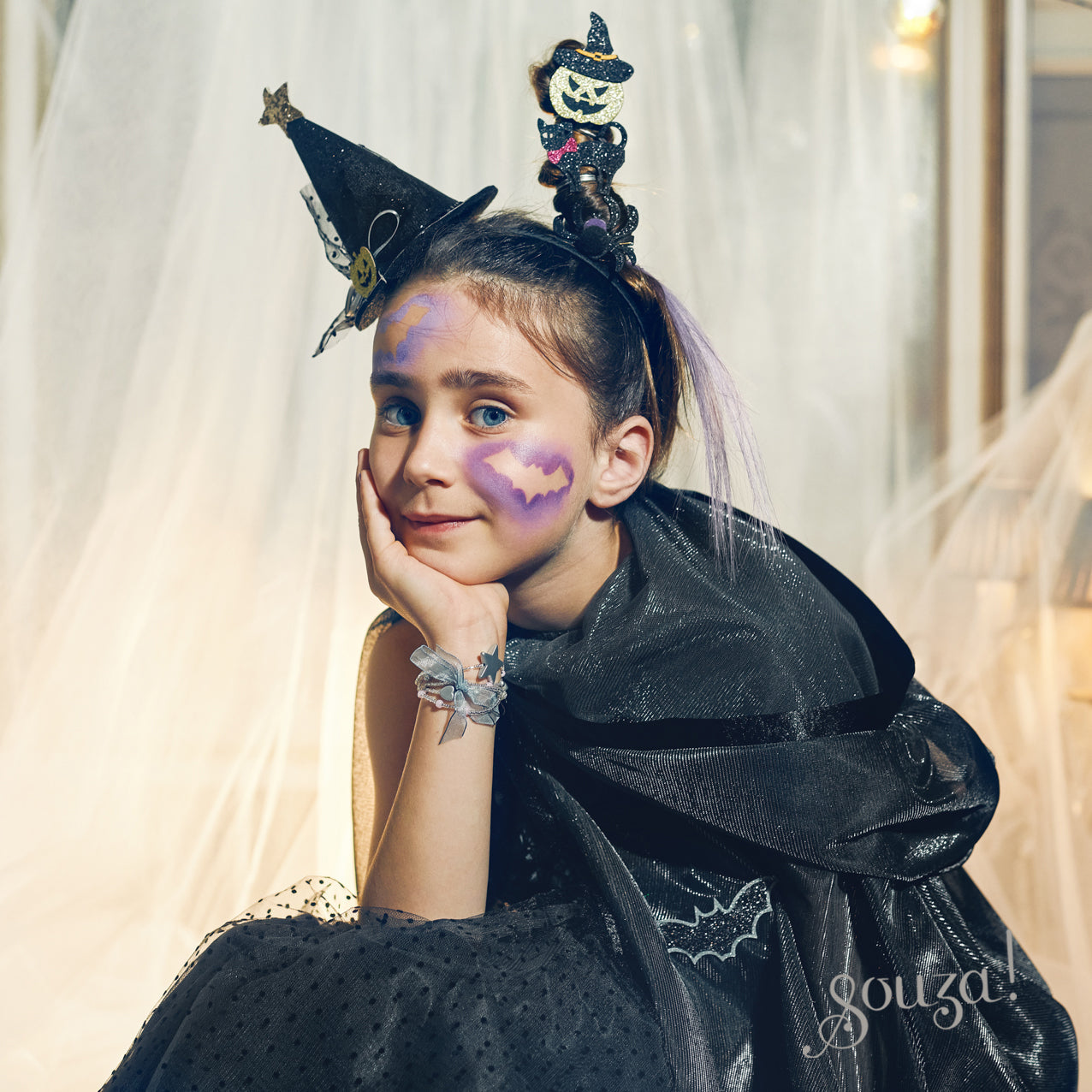 Souza Mathilde Halloween Costume Cape for Kids | Playroom Avenue