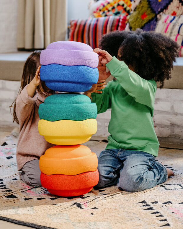 Stapelstein® Original rainbow duo - Playroom Avenue