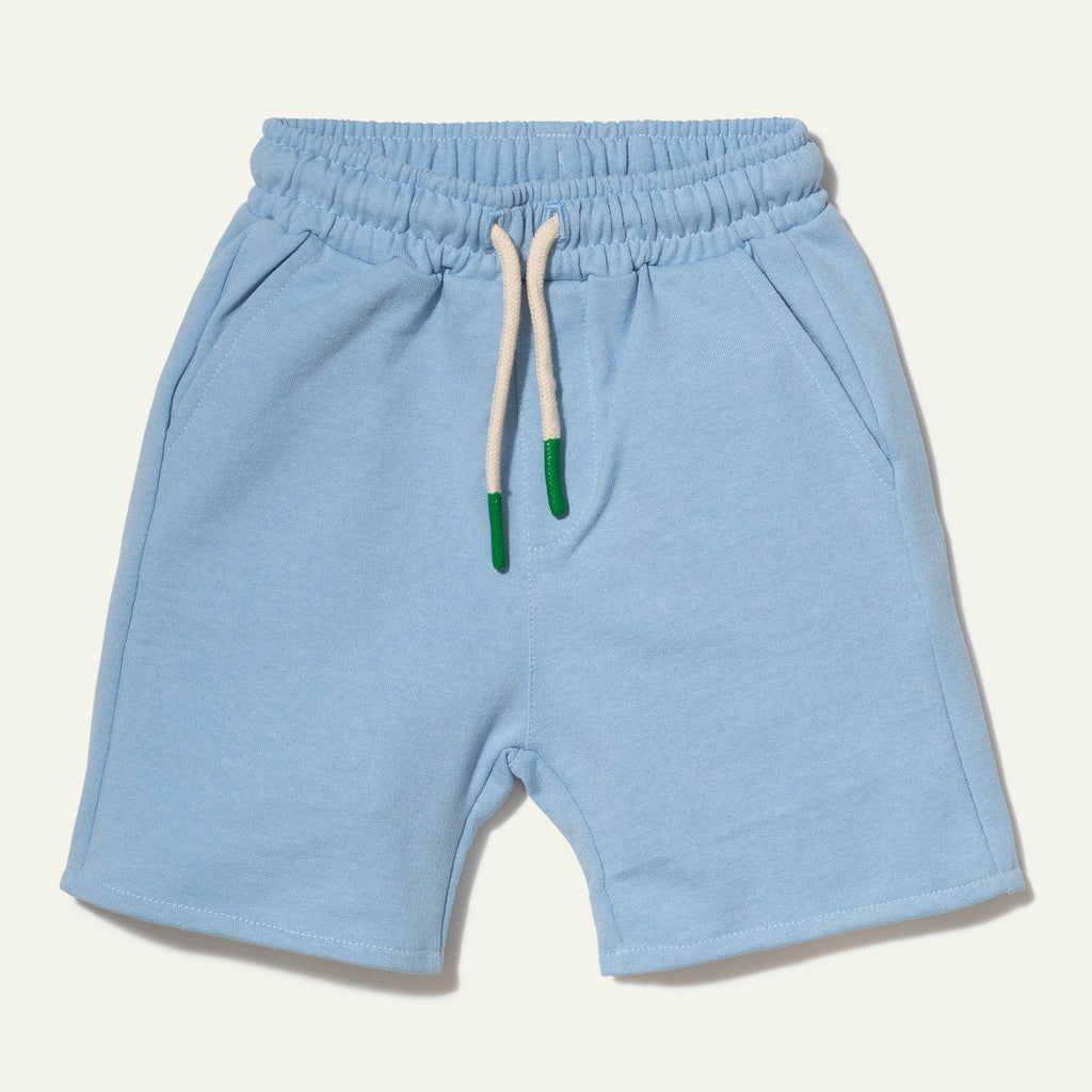 Mon Coeur Recycled Cotton Placid Blue Kid Short