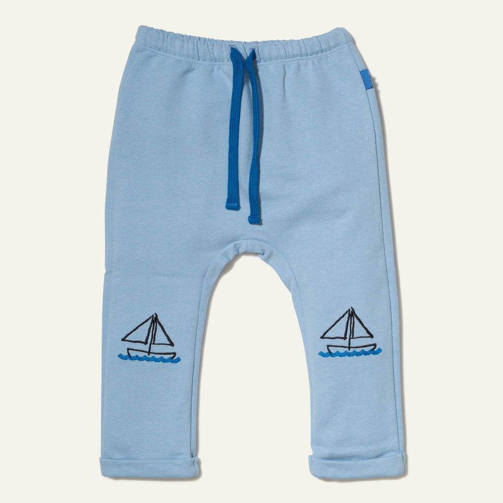 Mon Coeur Recycled Cotton Sailboat Baby Joggers | Playroom Avenue