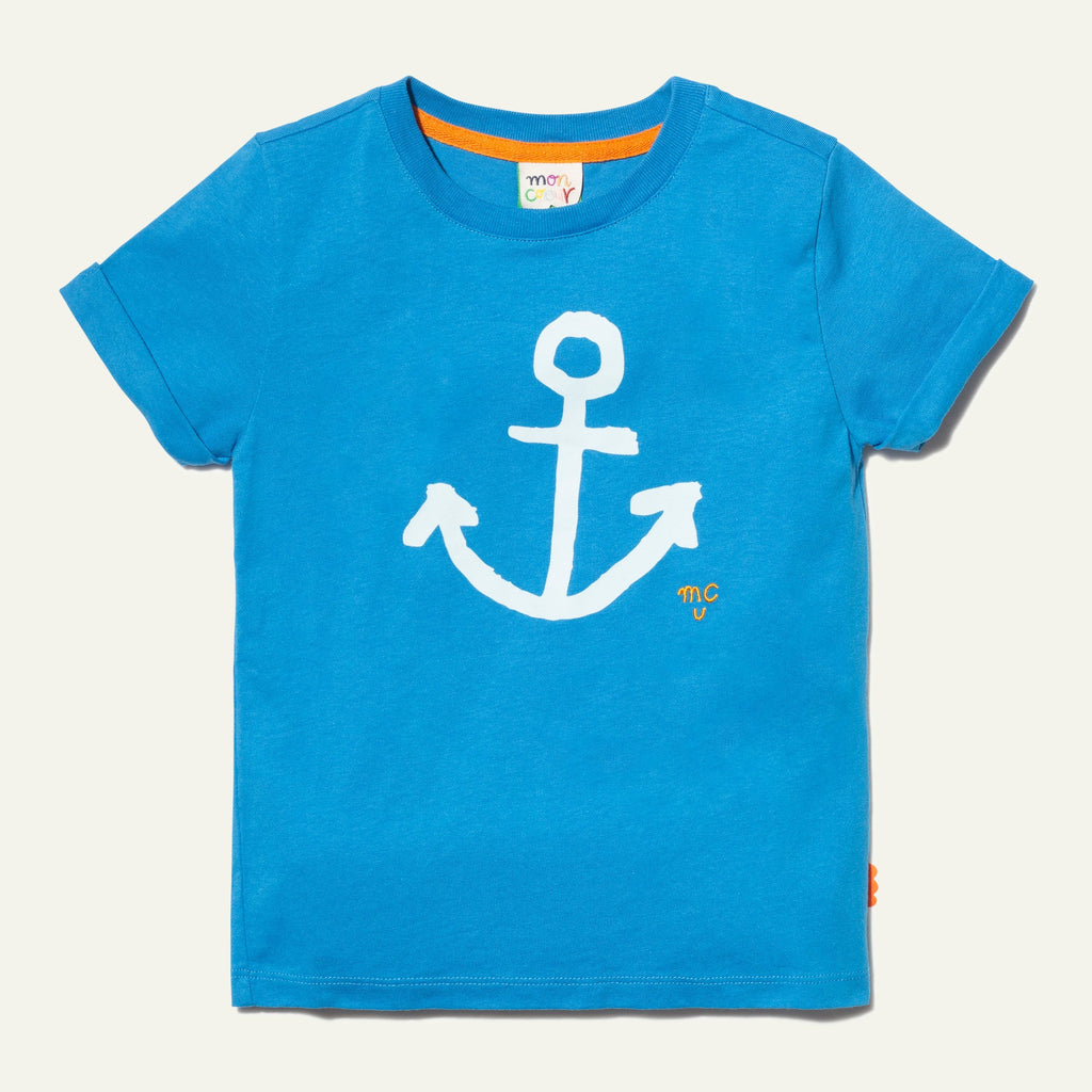 Mon Coeur Recycled Cotton Anchor Kid T-Shirt