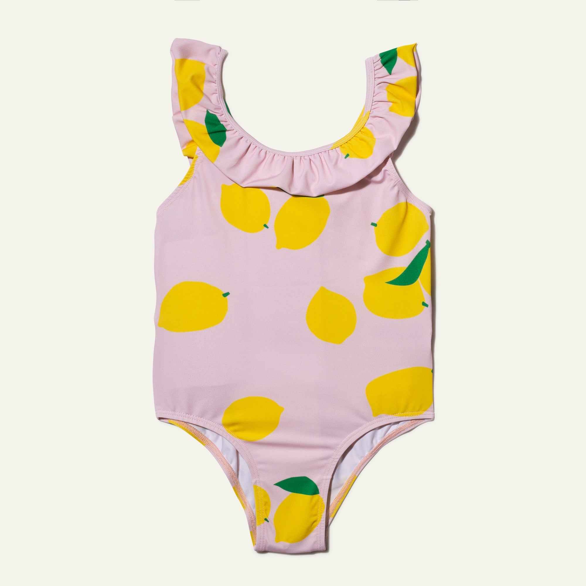Mon Coeur Lemon Ruffle Swimsuit