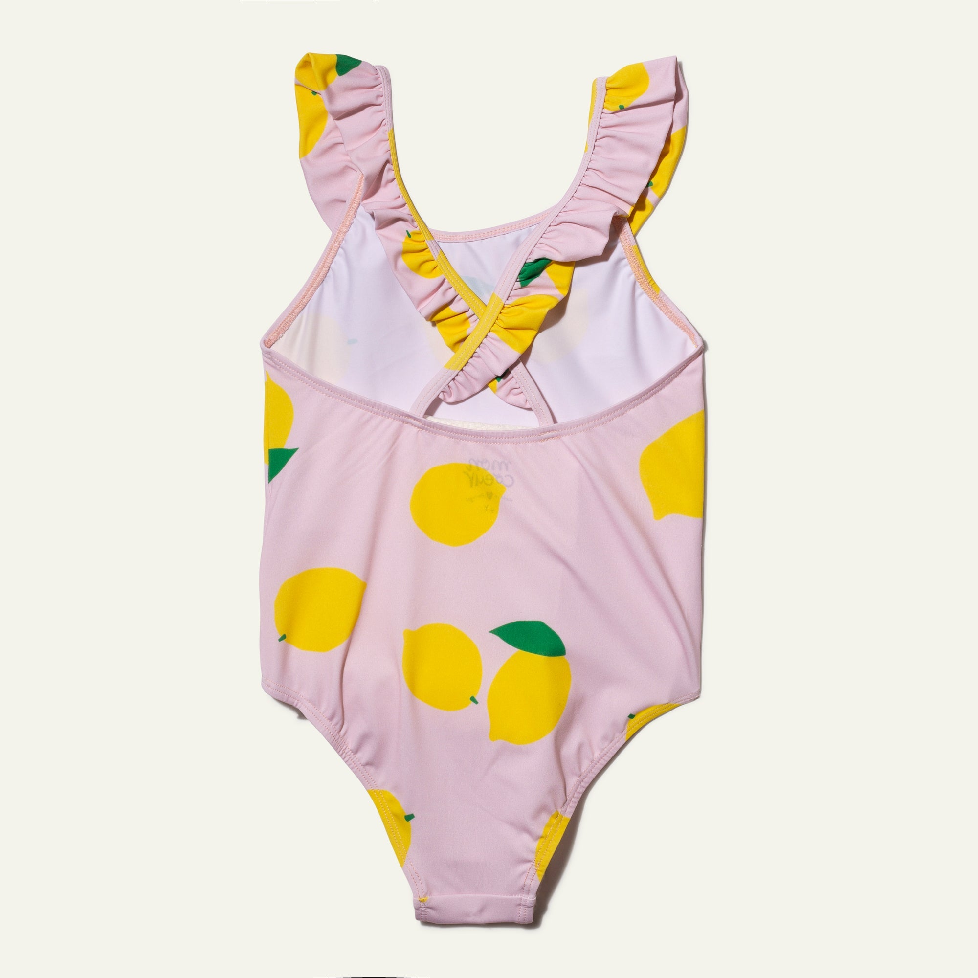 Mon Coeur Lemon Ruffle Swimsuit