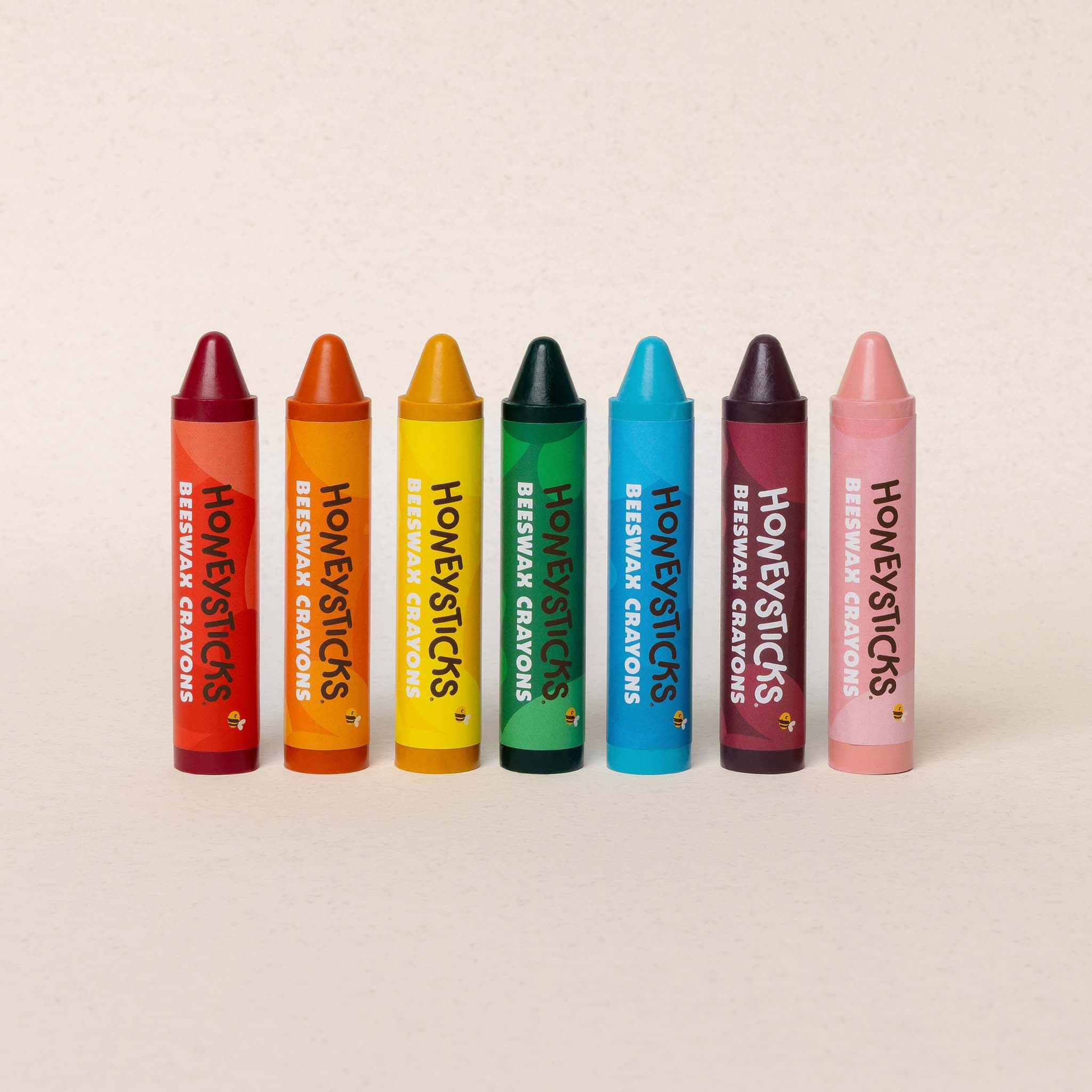 Honeysticks Beeswax Crayons Super Jumbos 7pk | Playroom Avenue