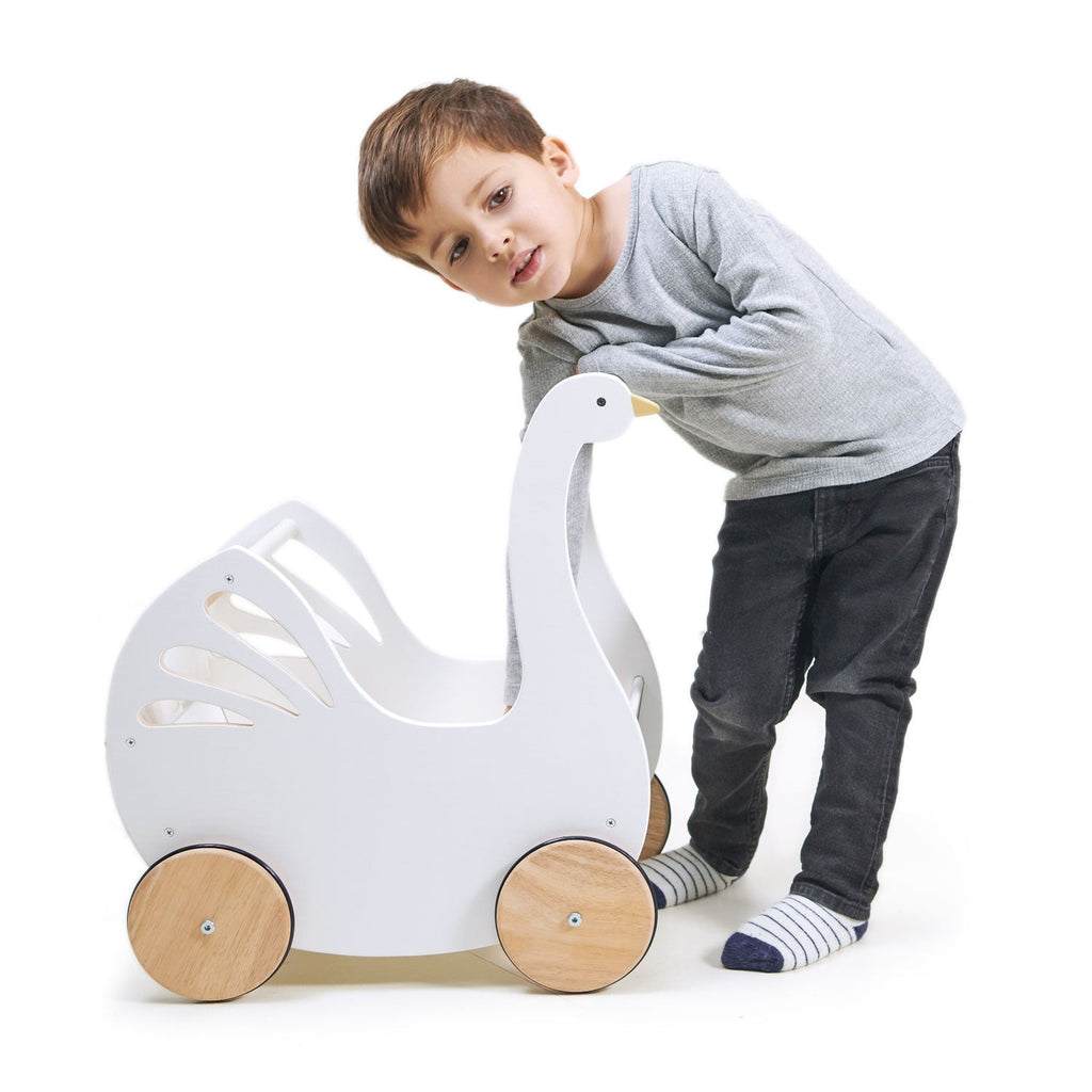 Tender Leaf Sweet Swan Pram | Playroom Avenue