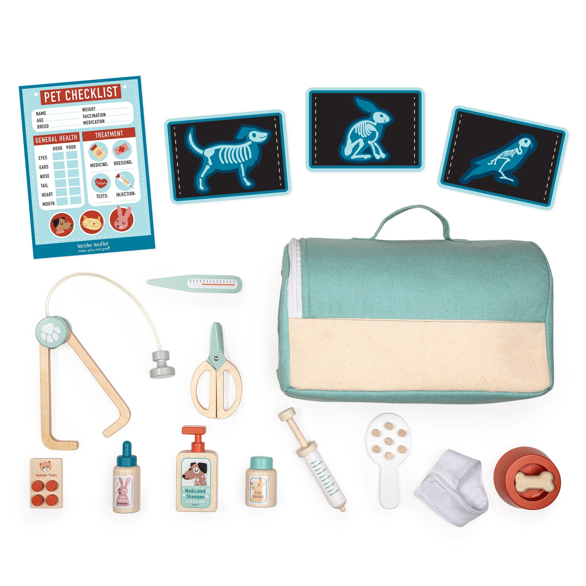 Tender Leaf Animal Rescue Vet Case | Playroom Avenue