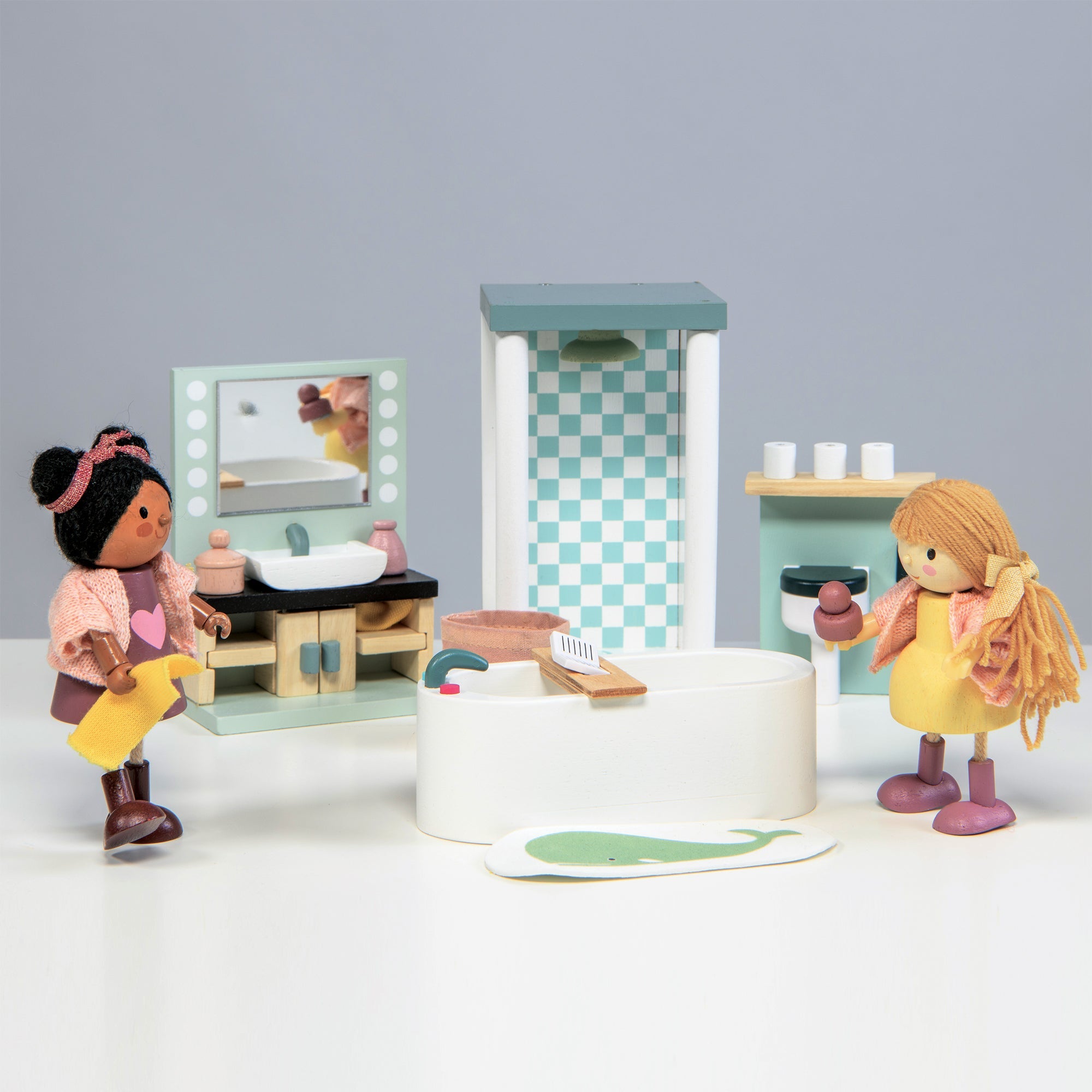 Tender Leaf Dolls House Bathroom Furniture | Playroom Avenue