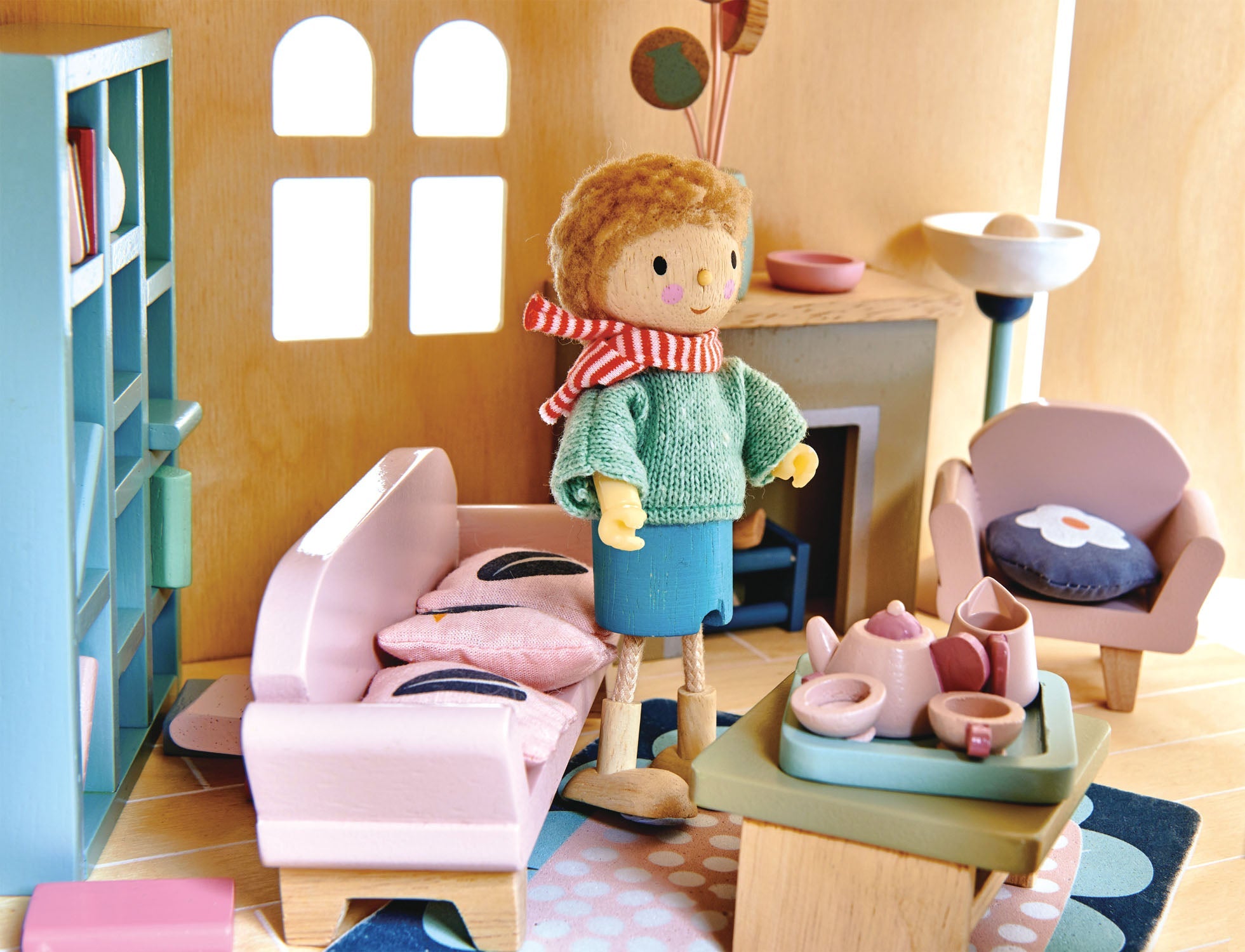 Tender Leaf Dolls House Sitting Room Furniture | Playroom Avenue