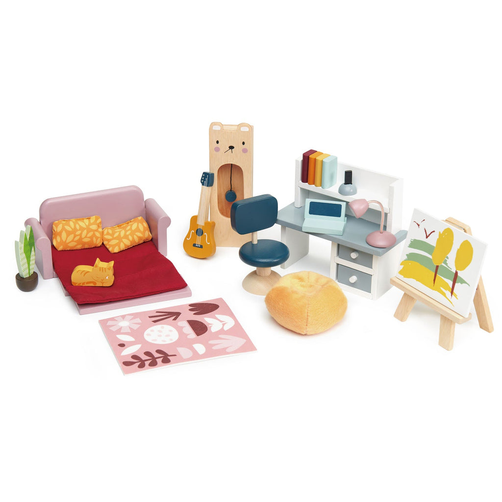 Tender Leaf Dolls House Study Furniture | Playroom Avenue