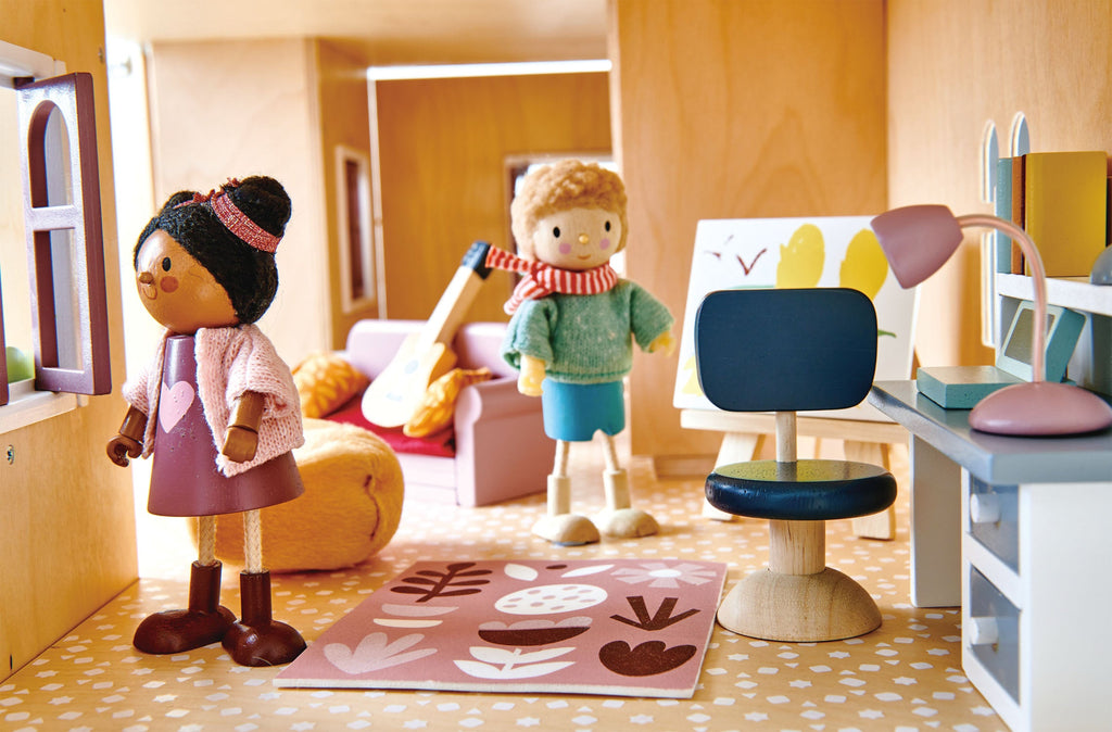 Tender Leaf Dolls House Study Furniture | Playroom Avenue