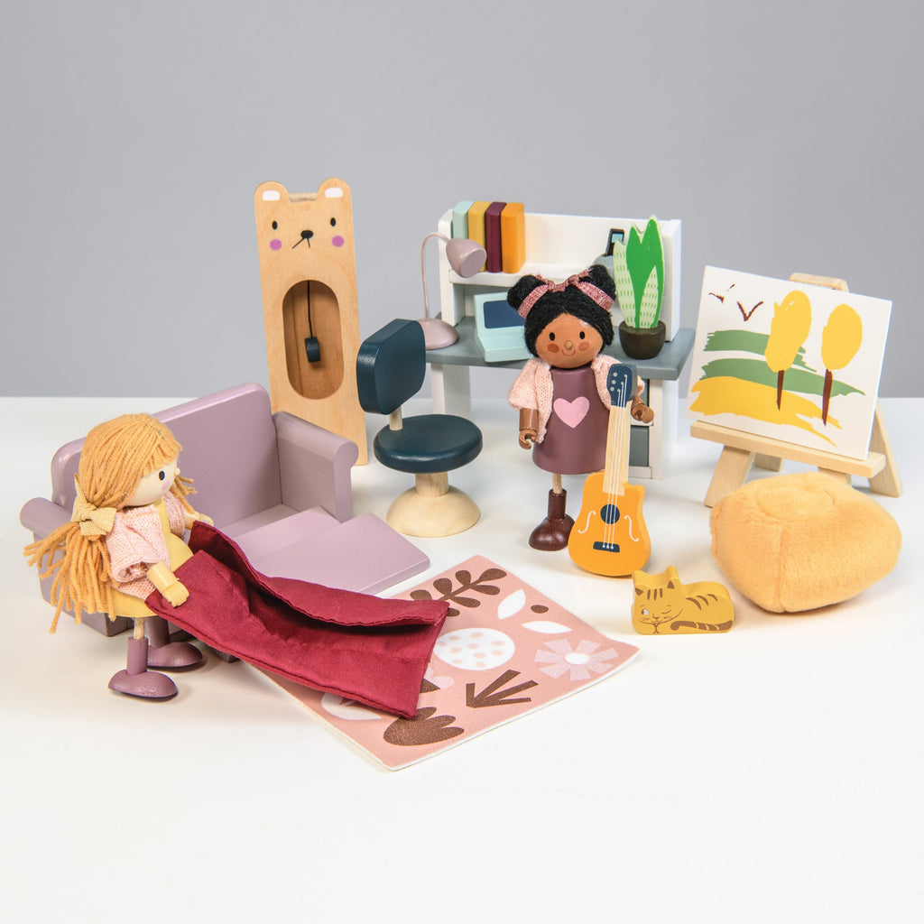 Tender Leaf Dolls House Study Furniture | Playroom Avenue