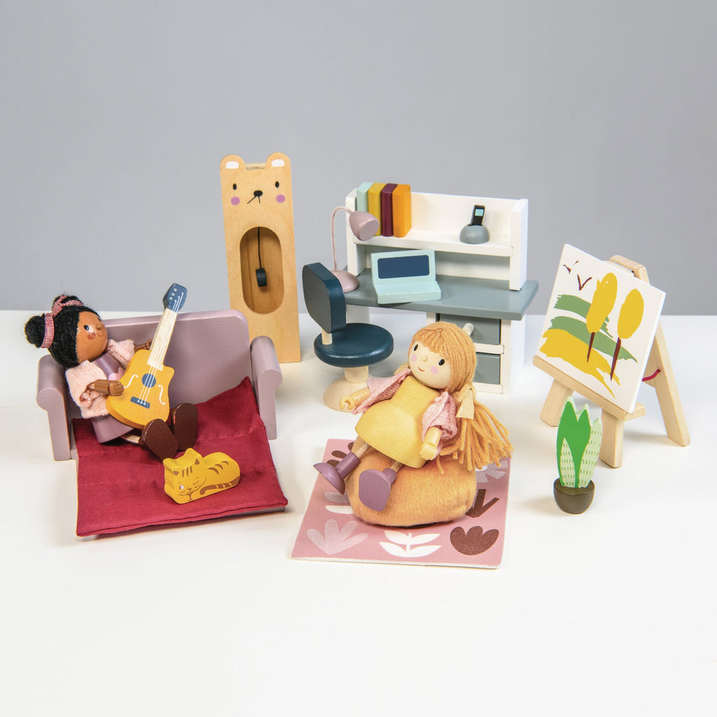 Tender Leaf Dolls House Study Furniture | Playroom Avenue