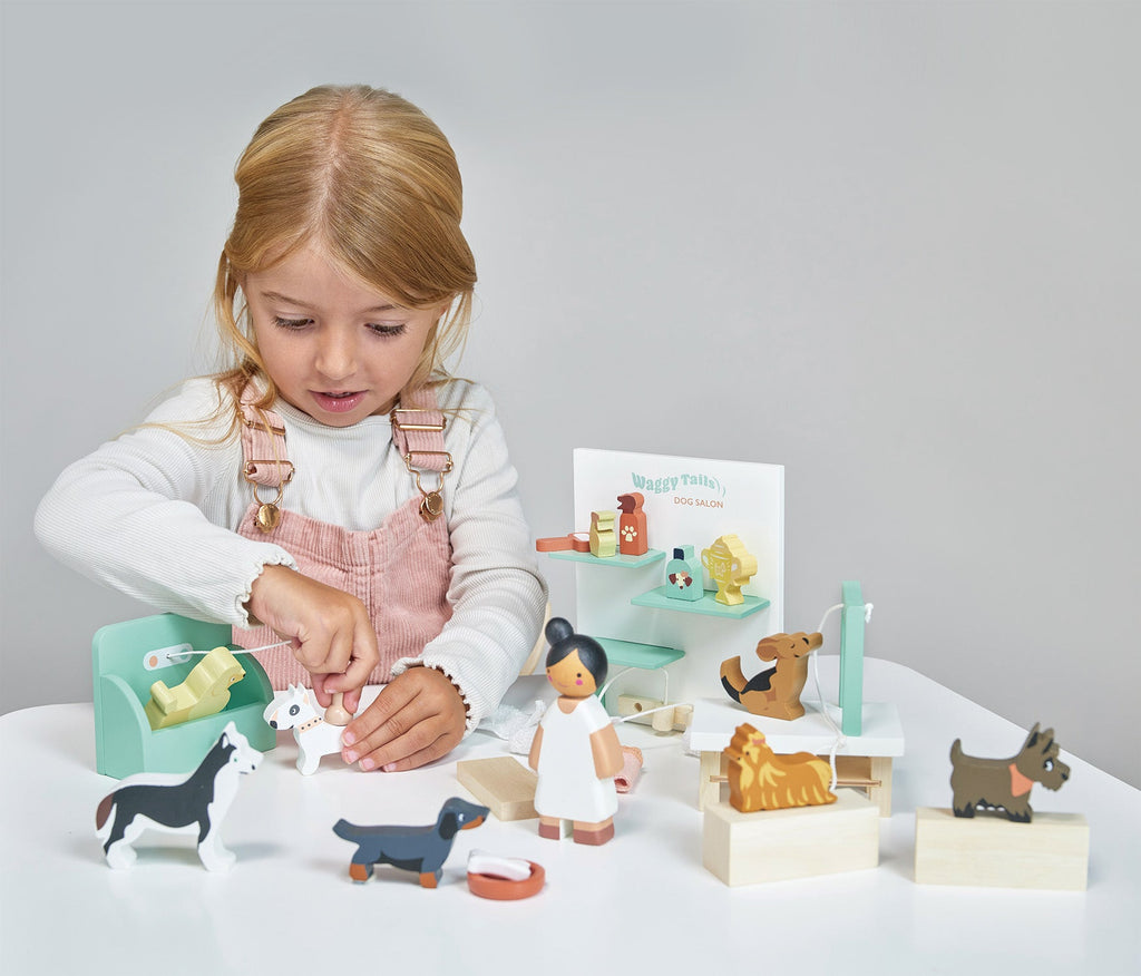 Tender Leaf Waggy Tails Dog Salon | Playroom Avenue