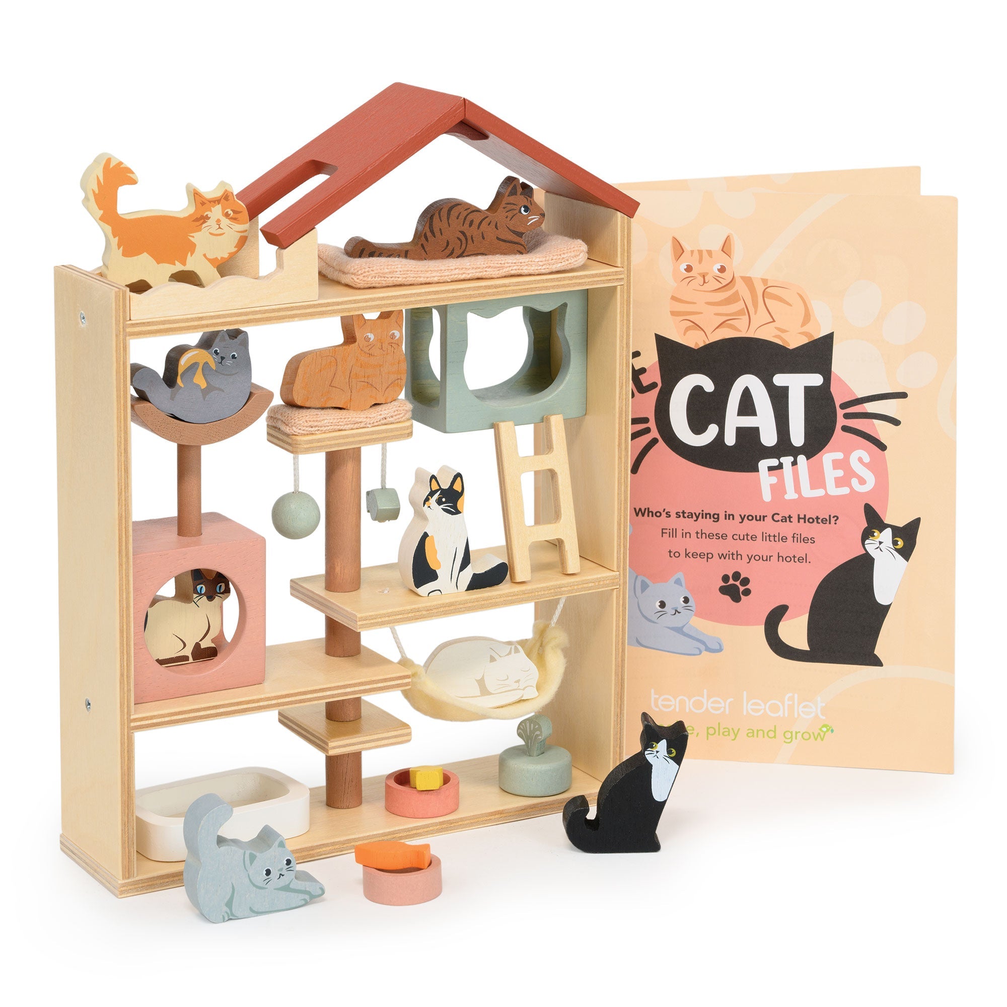 Tender Leaf Purrfect Stay Cat Hotel | Playroom Avenue
