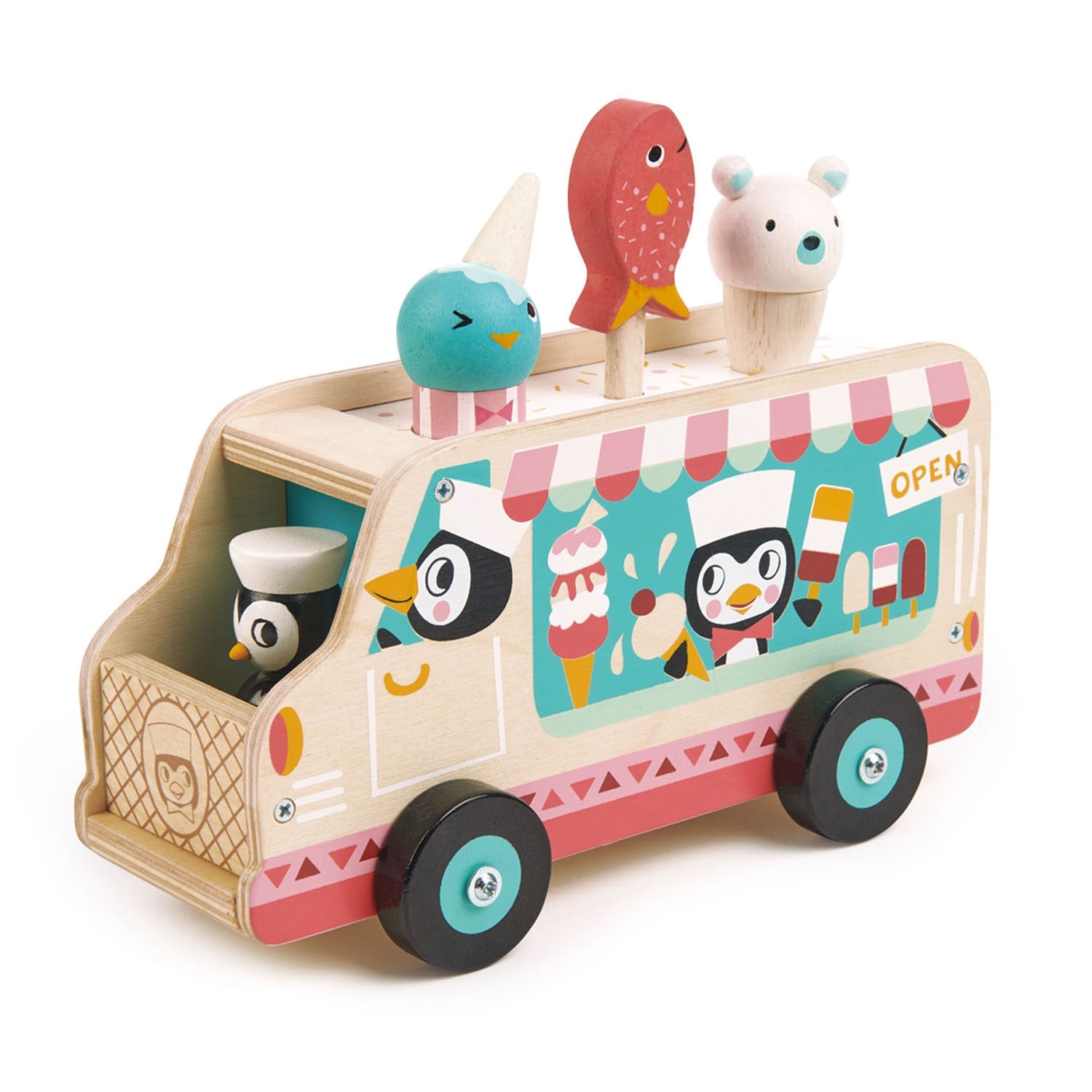 Tender Leaf Penguin’s Gelato Van - Playroom Avenue