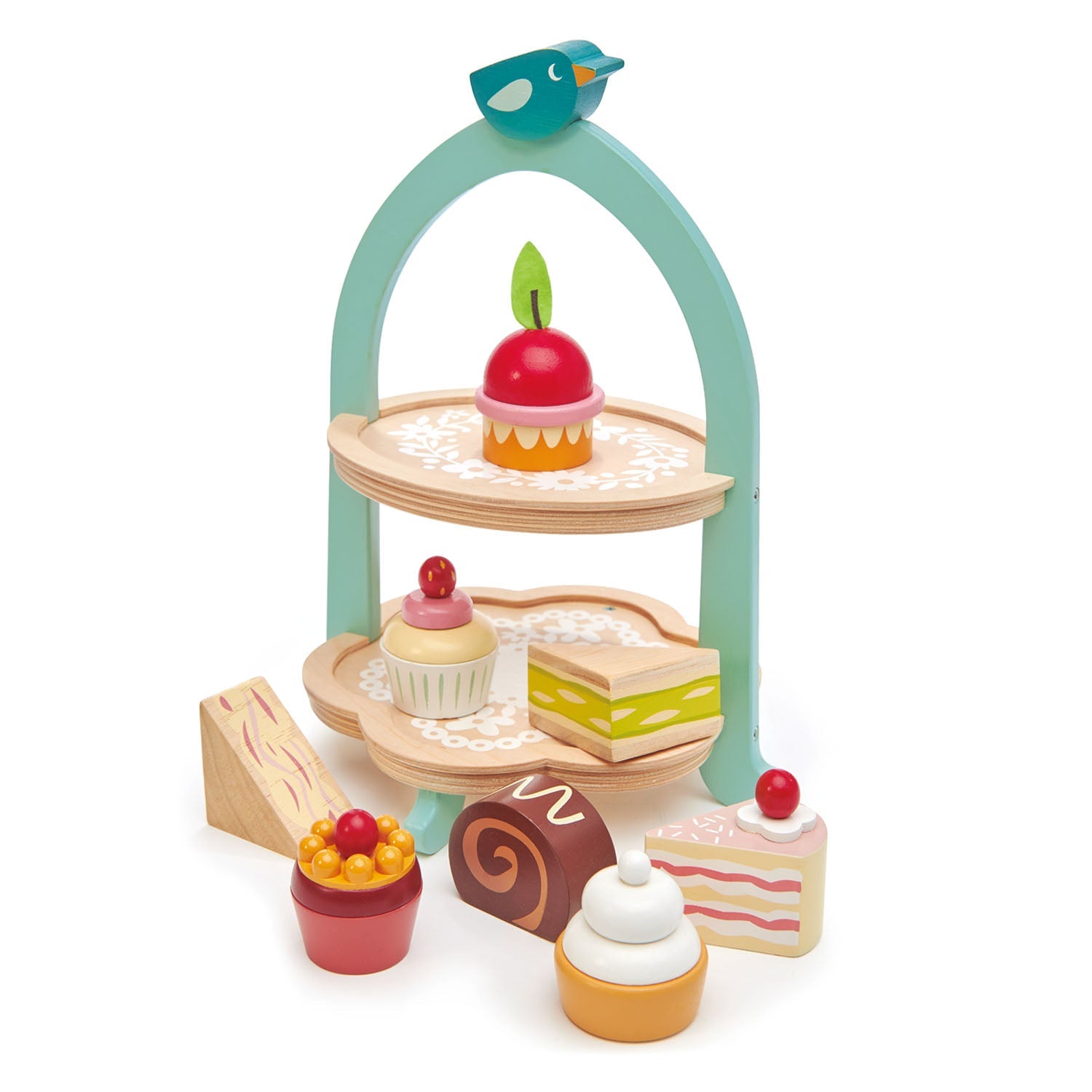 Tender Leaf Birdie Afternoon Tea Stand | Playroom Avenue