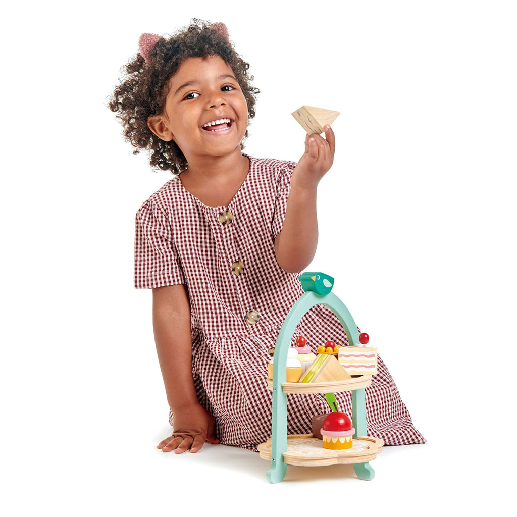 Tender Leaf Birdie Afternoon Tea Stand | Playroom Avenue