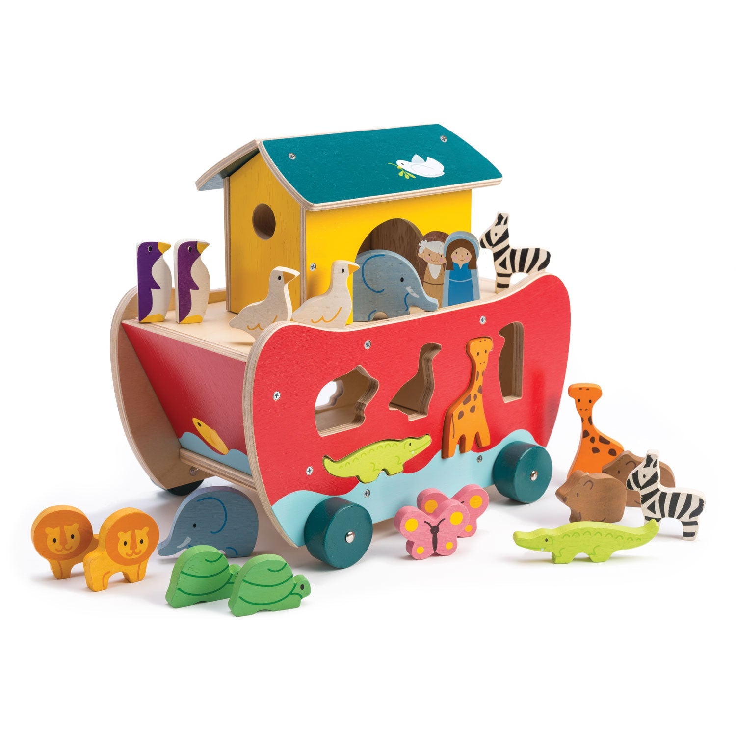 Tender Leaf Noah's Shape Sorter Ark | Playroom Avenue