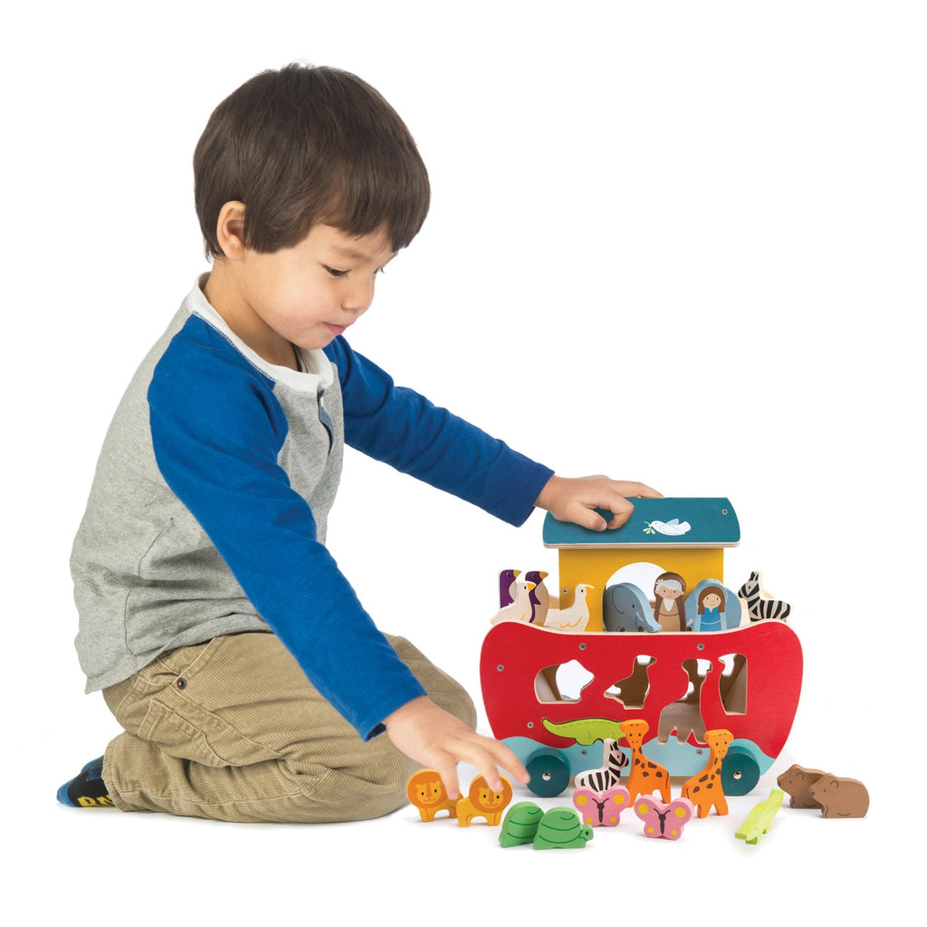Tender Leaf Noah's Shape Sorter Ark | Playroom Avenue