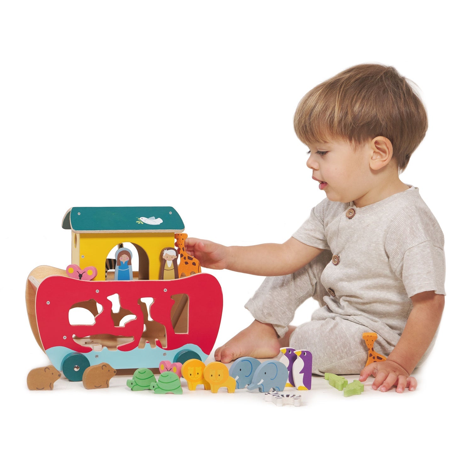 Tender Leaf Noah's Shape Sorter Ark | Playroom Avenue