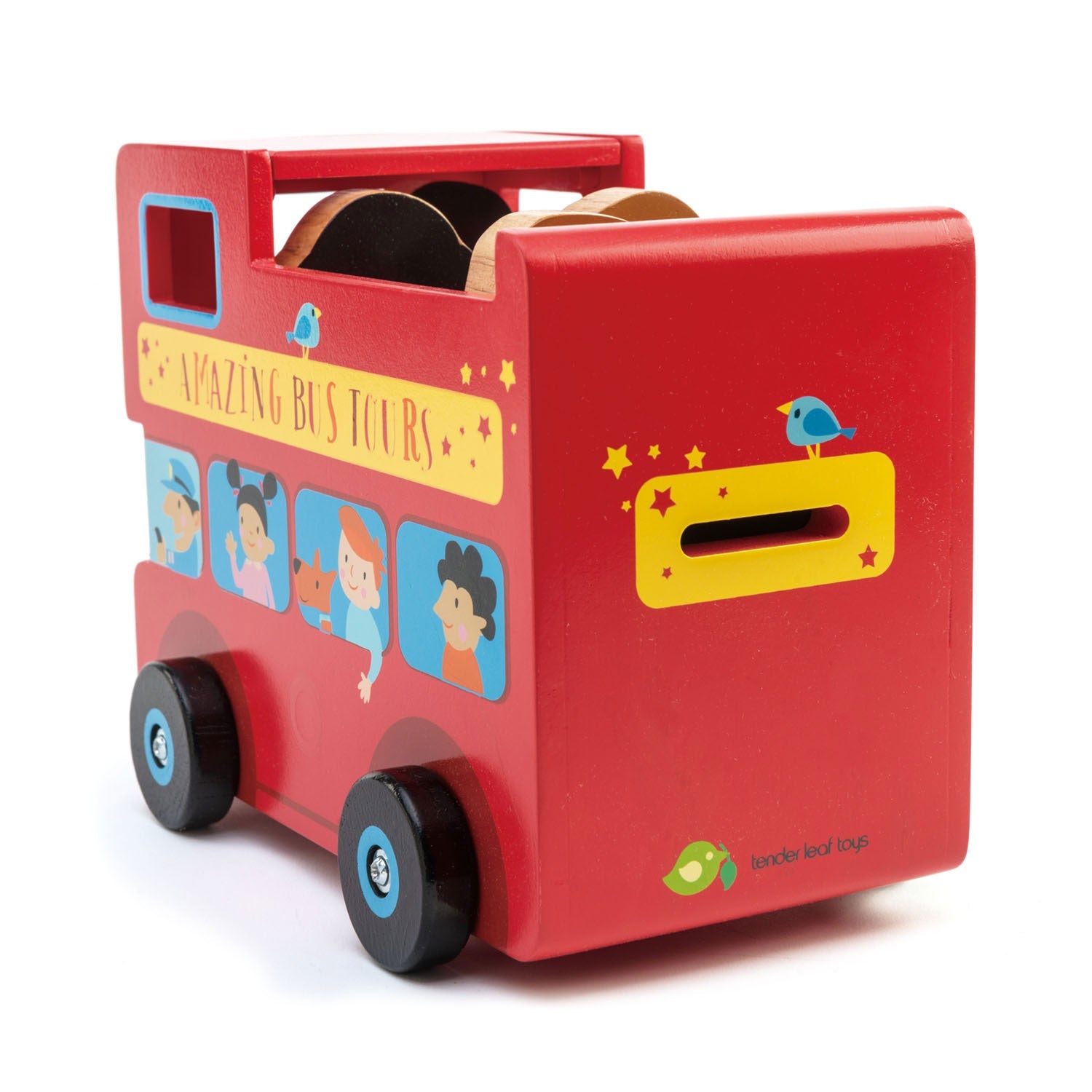 Tender Leaf London Bus Money Box | Playroom Avenue