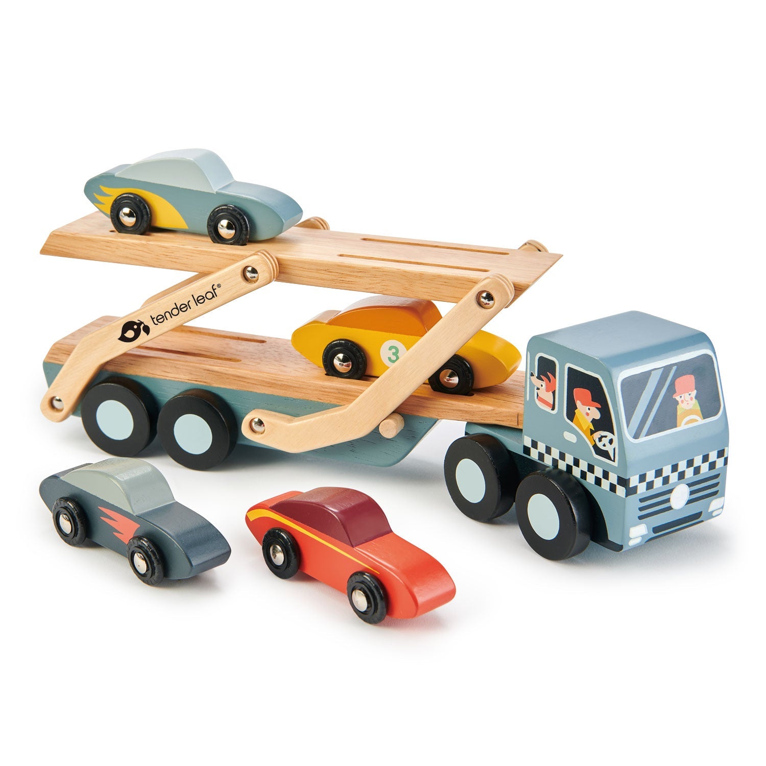 Tender Leaf Car Transporter - Playroom Avenue