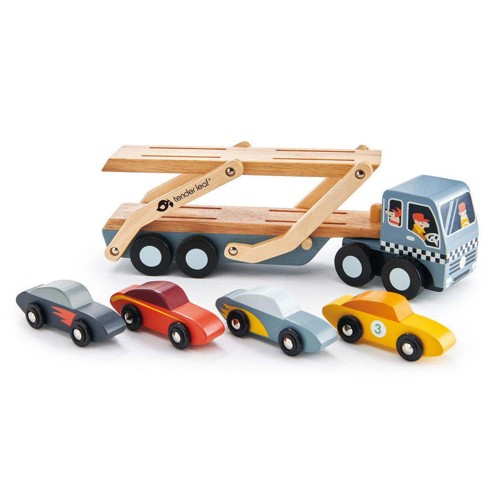 Tender Leaf Car Transporter - Playroom Avenue