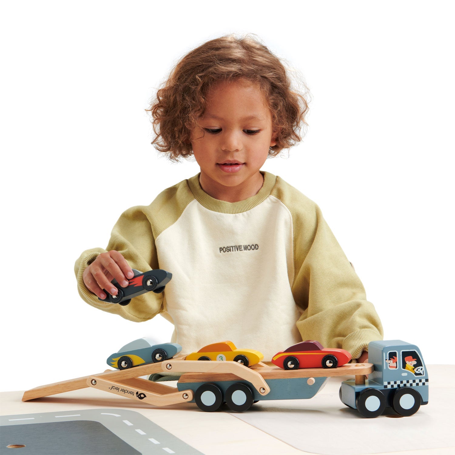 Tender Leaf Car Transporter - Playroom Avenue