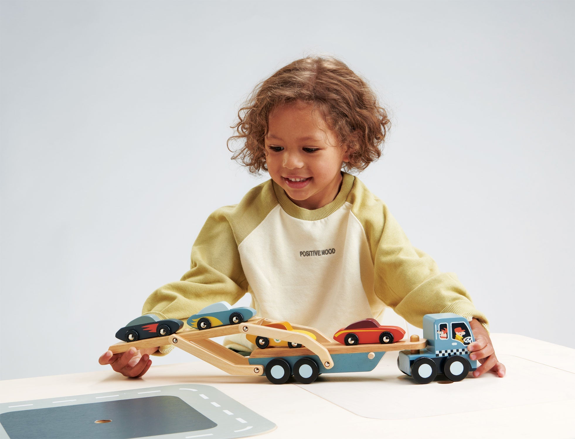 Tender Leaf Car Transporter - Playroom Avenue
