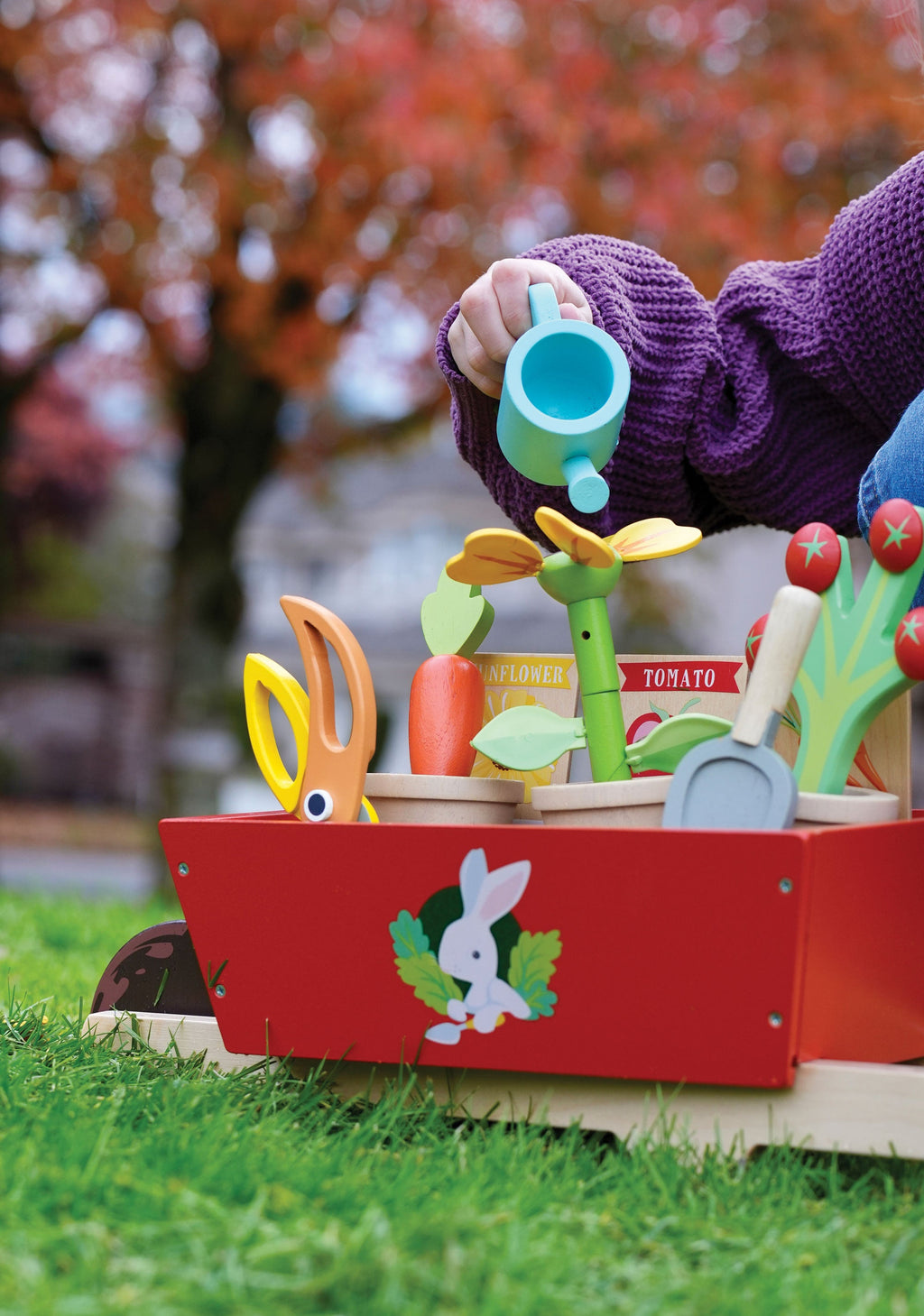 Tender Leaf Garden Wheelbarrow Set | Playroom Avenue
