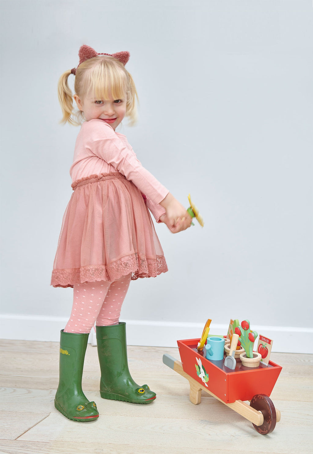 Tender Leaf Garden Wheelbarrow Set | Playroom Avenue