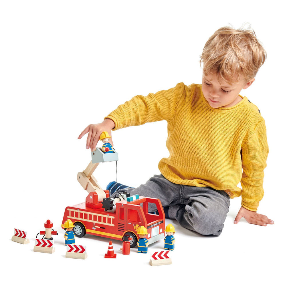 Tender Leaf Fire Engine | Playroom Avenue