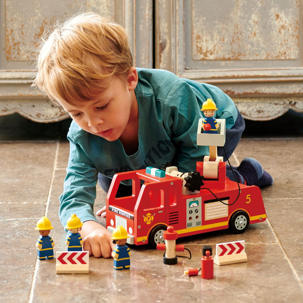 Tender Leaf Fire Engine | Playroom Avenue