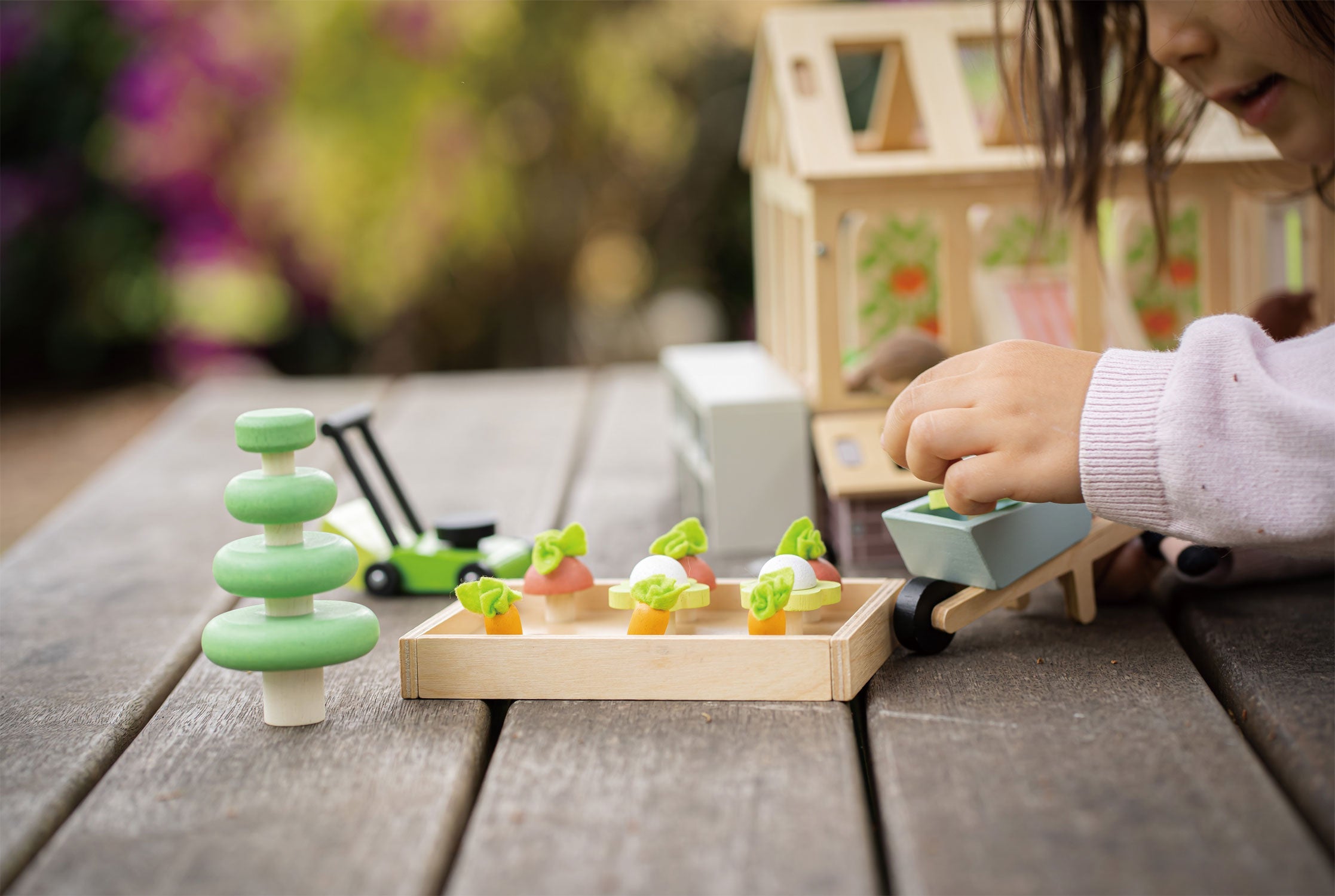 Tender Leaf Toys Greenhouse and Garden Set