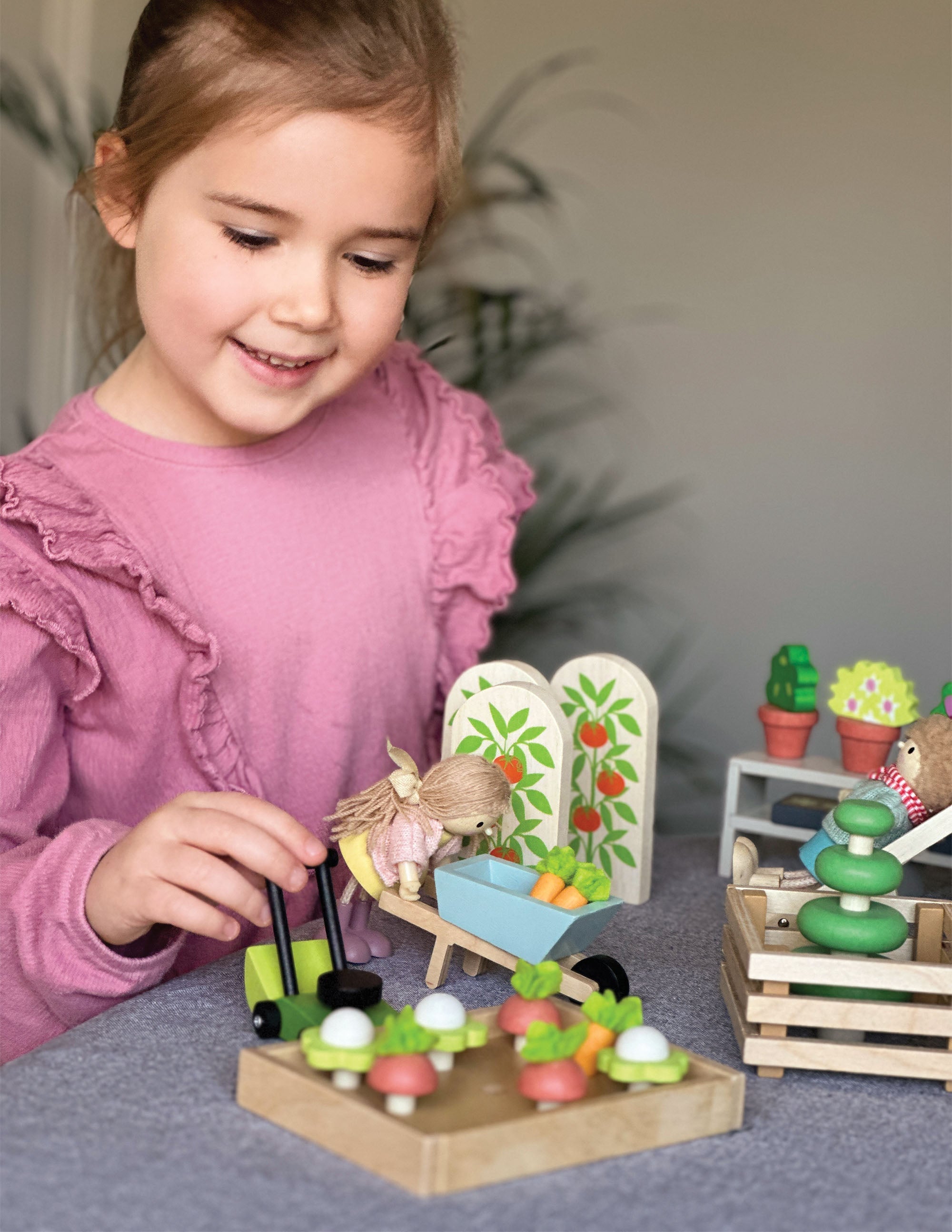 Tender Leaf Greenhouse and Garden Set | Playroom Avenue