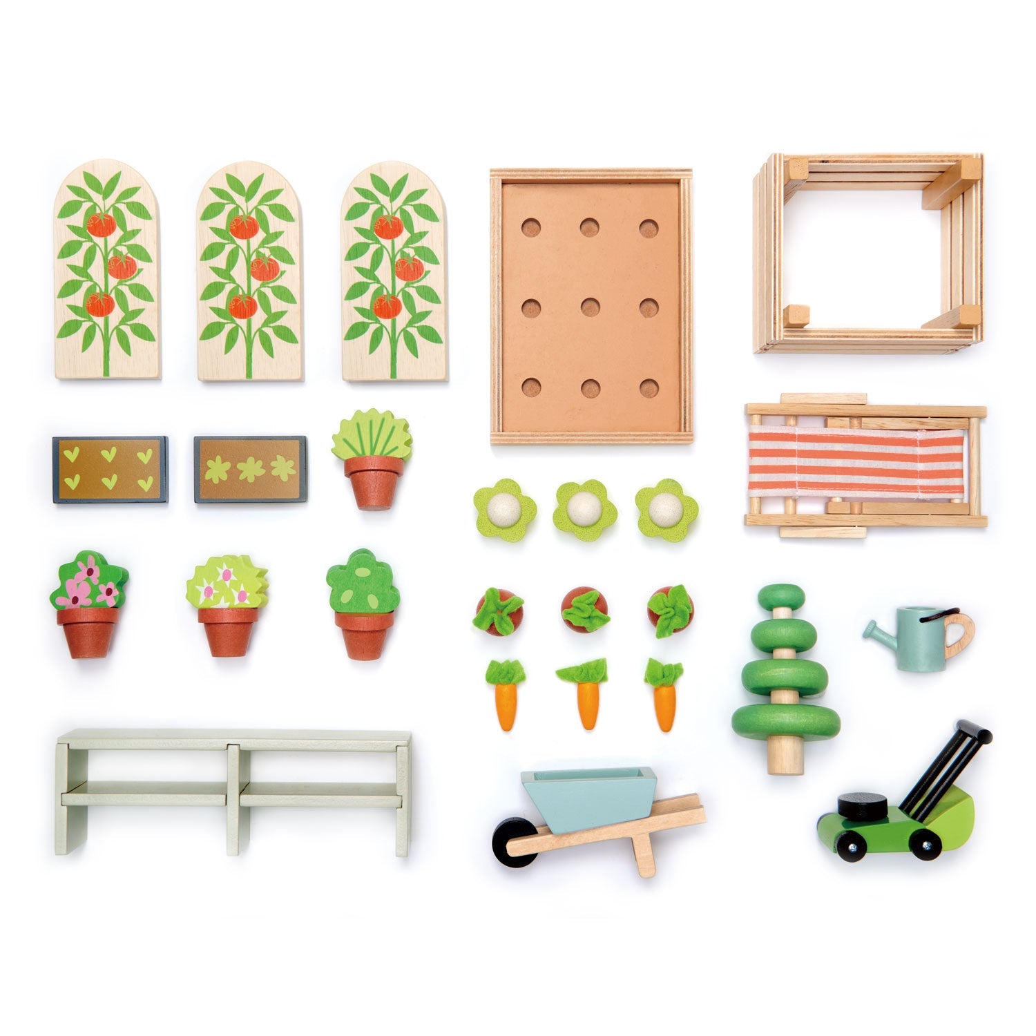 Tender Leaf Greenhouse and Garden Set | Playroom Avenue