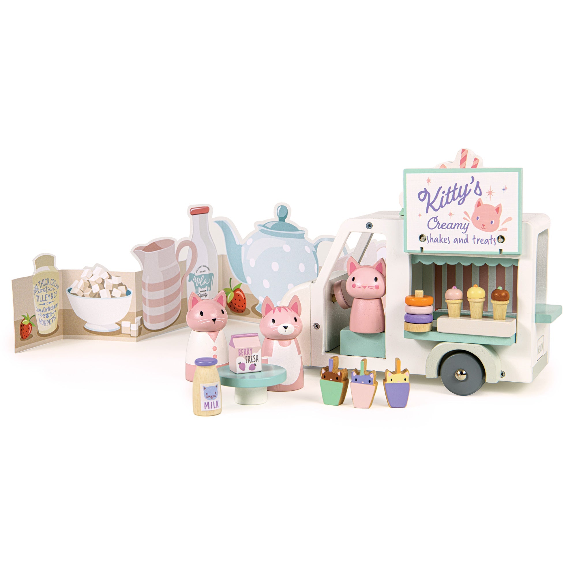 Tender Leaf Kitty's Milkshake Van - Playroom Avenue