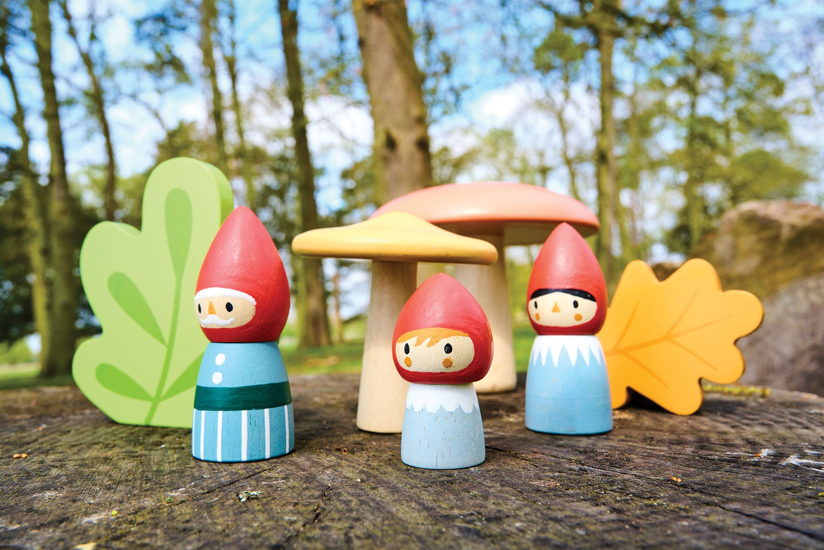 Tender Leaf Woodland Gnome Family | Playroom Avenue