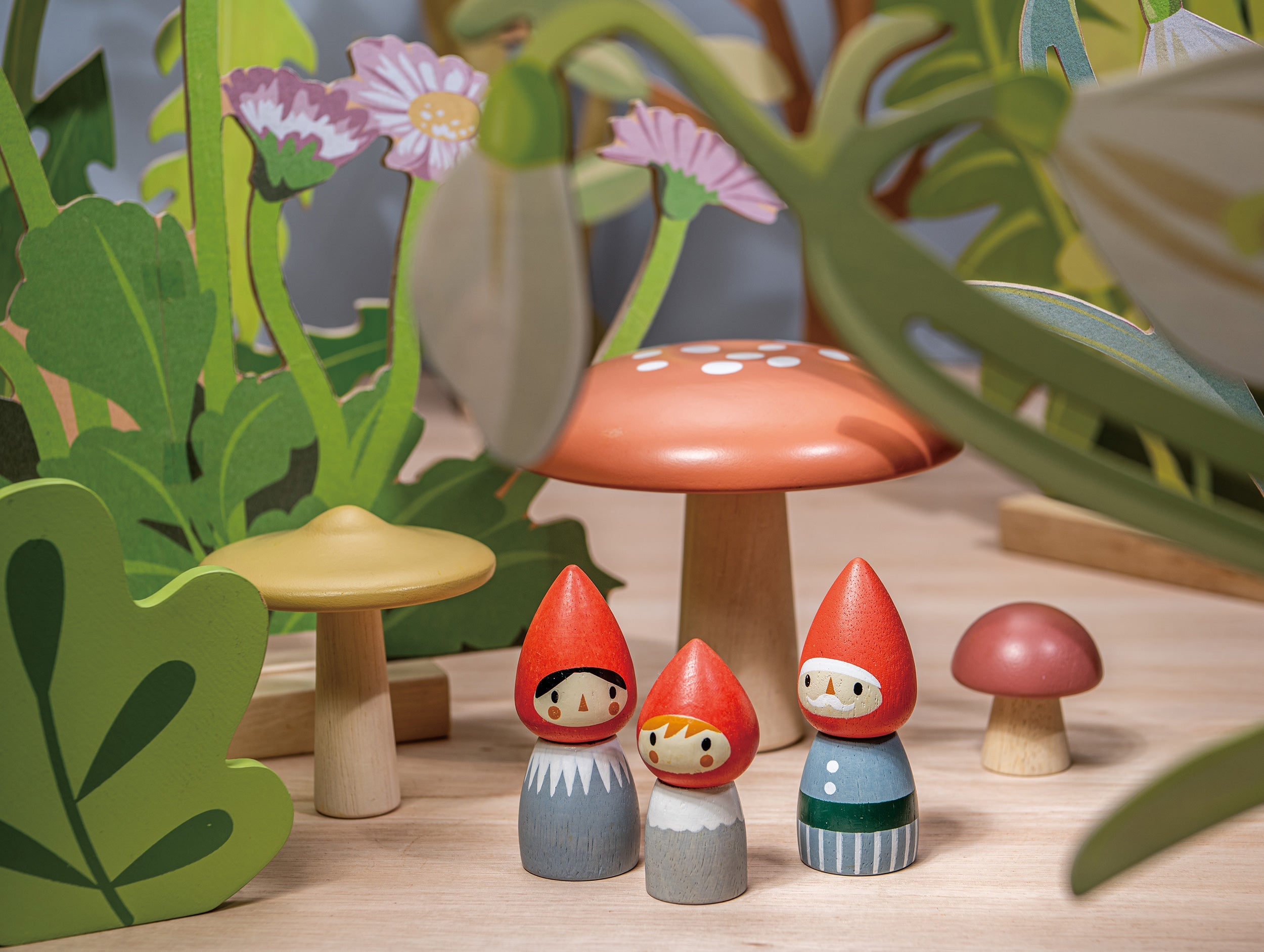 Tender Leaf Woodland Gnome Family | Playroom Avenue
