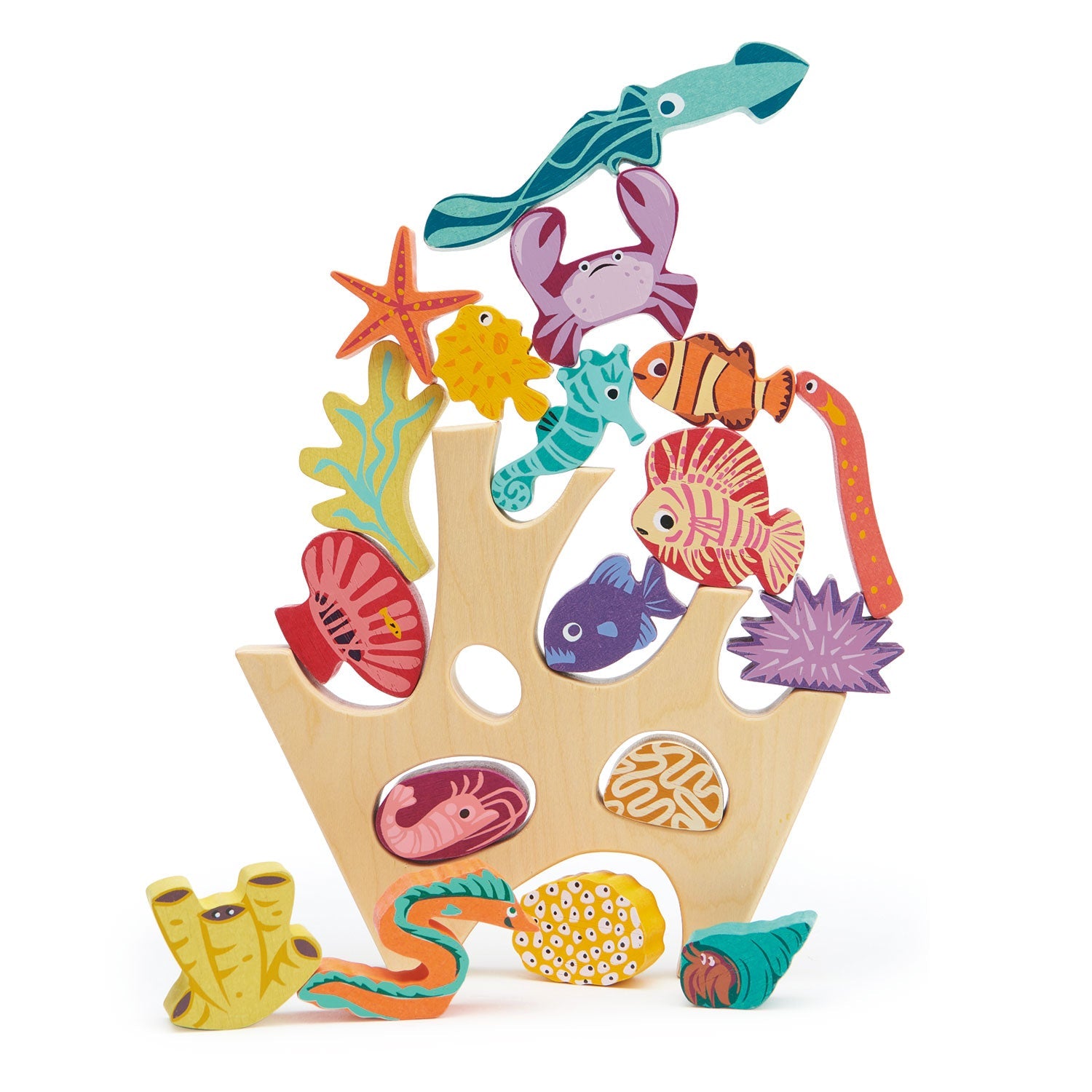 Tender Leaf Stacking Coral Reef | Playroom Avenue