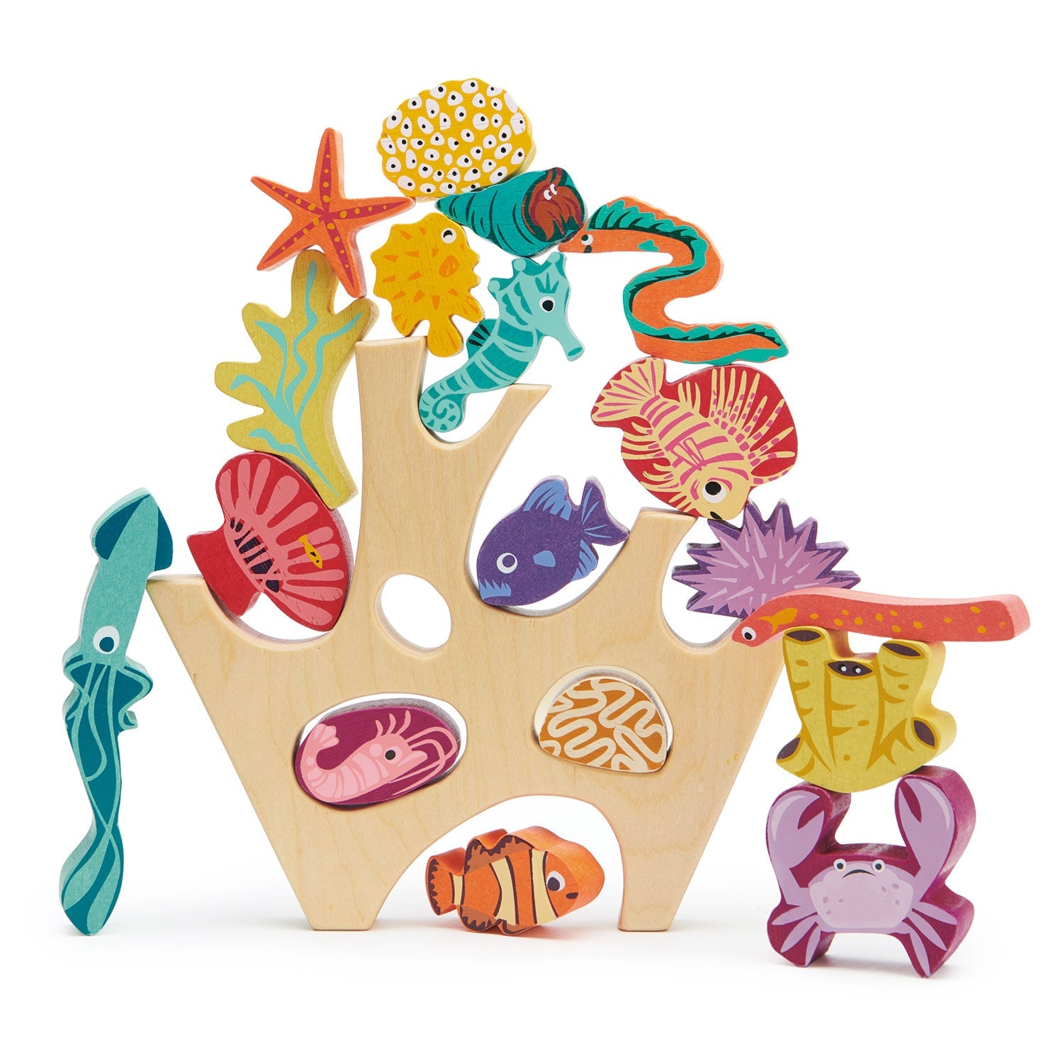 Tender Leaf Stacking Coral Reef | Playroom Avenue