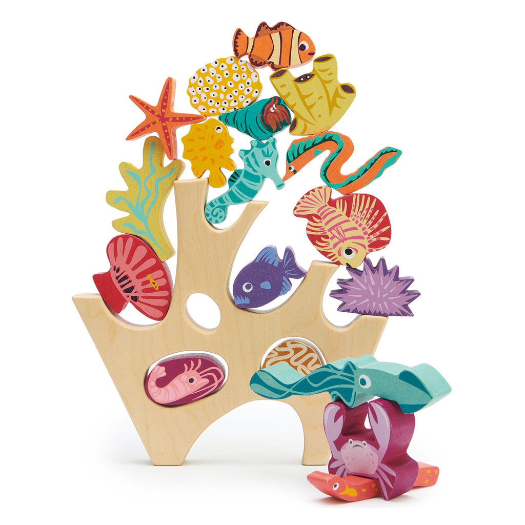 Tender Leaf Stacking Coral Reef | Playroom Avenue