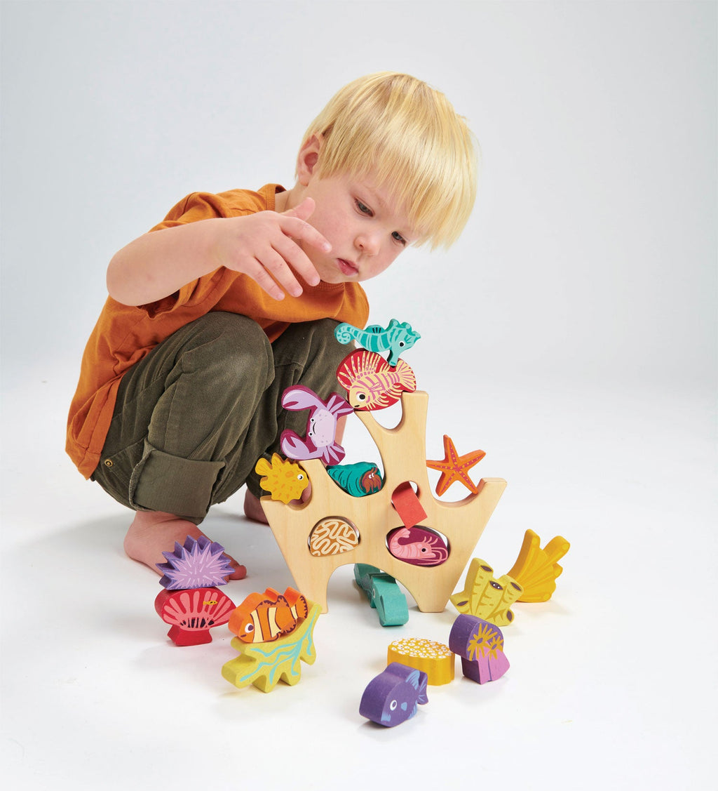 Tender Leaf Stacking Coral Reef | Playroom Avenue