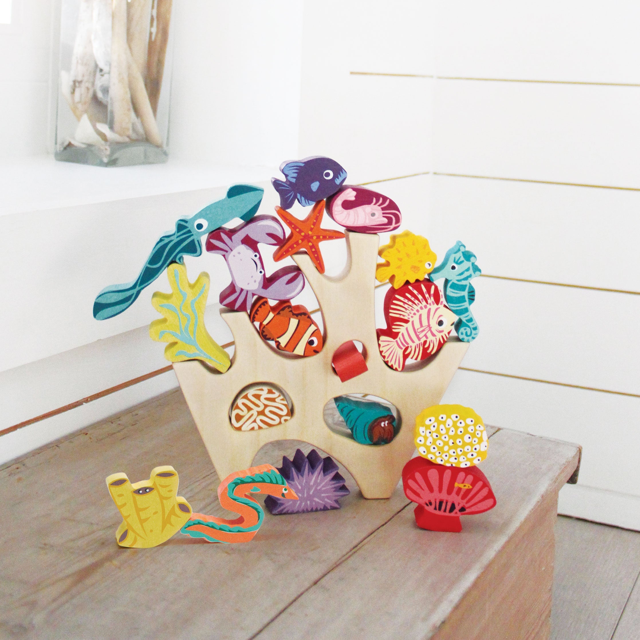 Tender Leaf Stacking Coral Reef | Playroom Avenue