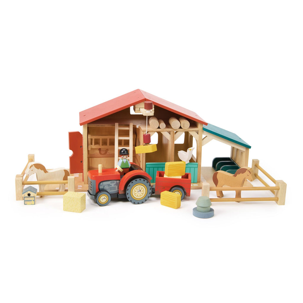 Tender Leaf Farmyard Tractor | Playroom Avenue