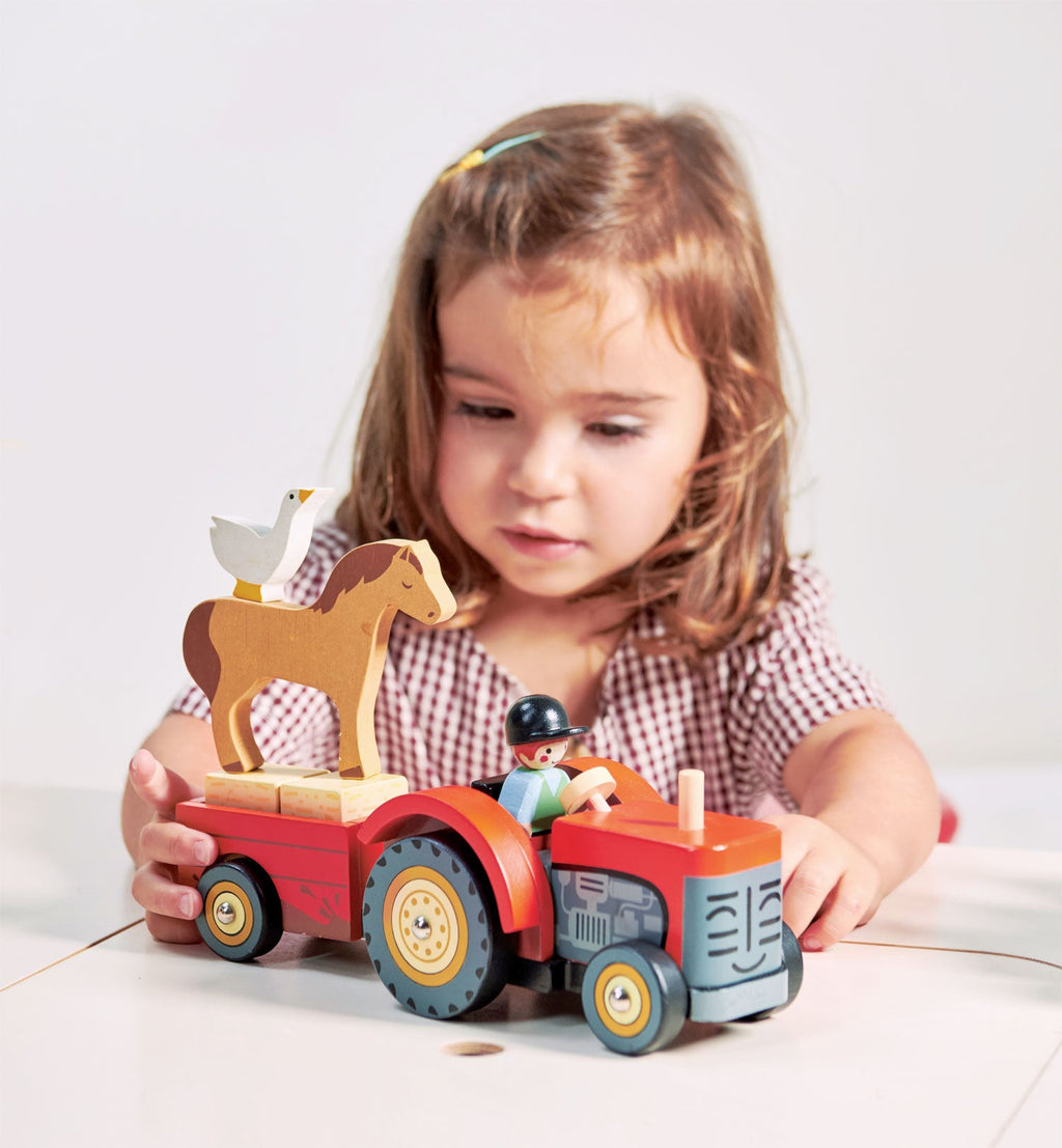 Tender Leaf Farmyard Tractor | Playroom Avenue