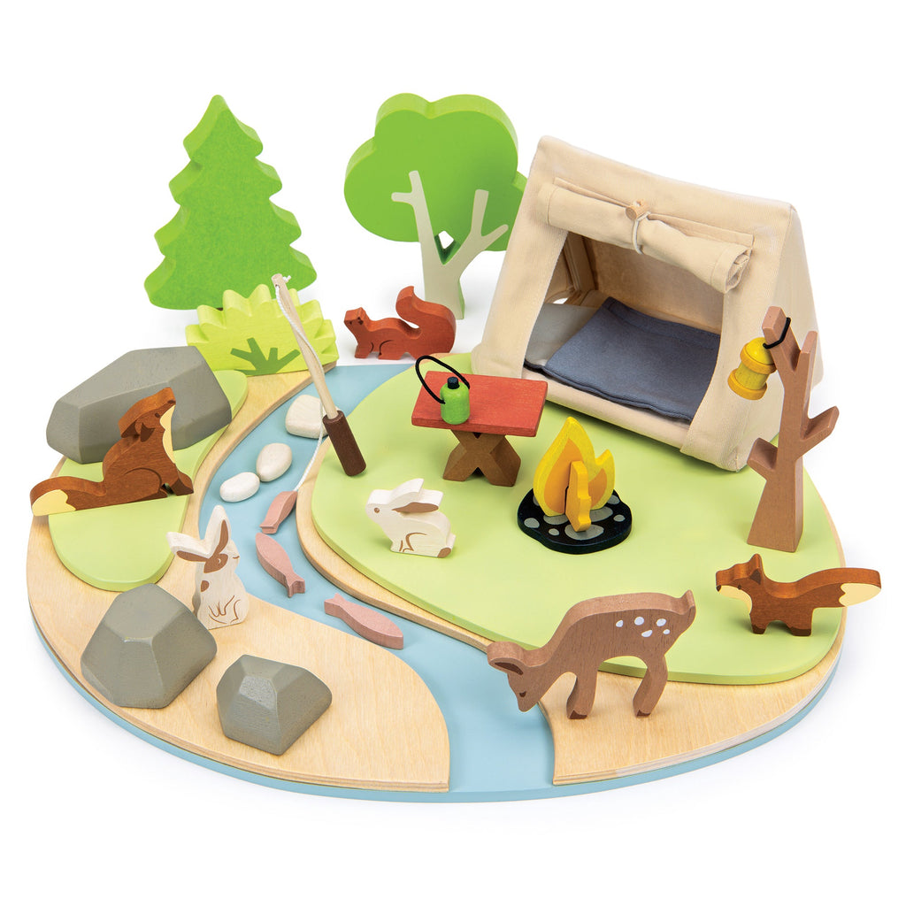 Tender Leaf Wildlife Camping Playset - Playroom Avenue